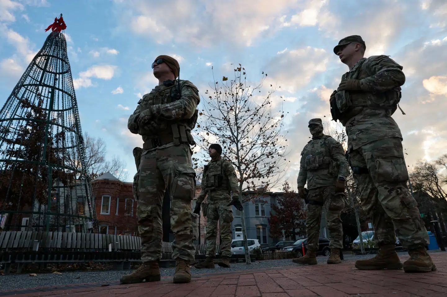 Mere end 2000 soldater fra Nationalgarden er indsat i Washington D.C. af Trump-administrationen. Ifølge præsidenten er Nationalgarden nødvendig for at opretholde orden i byerne, håndhæve immigrationsreglerne og bekæmpe kriminalitet. (Arkivfoto).