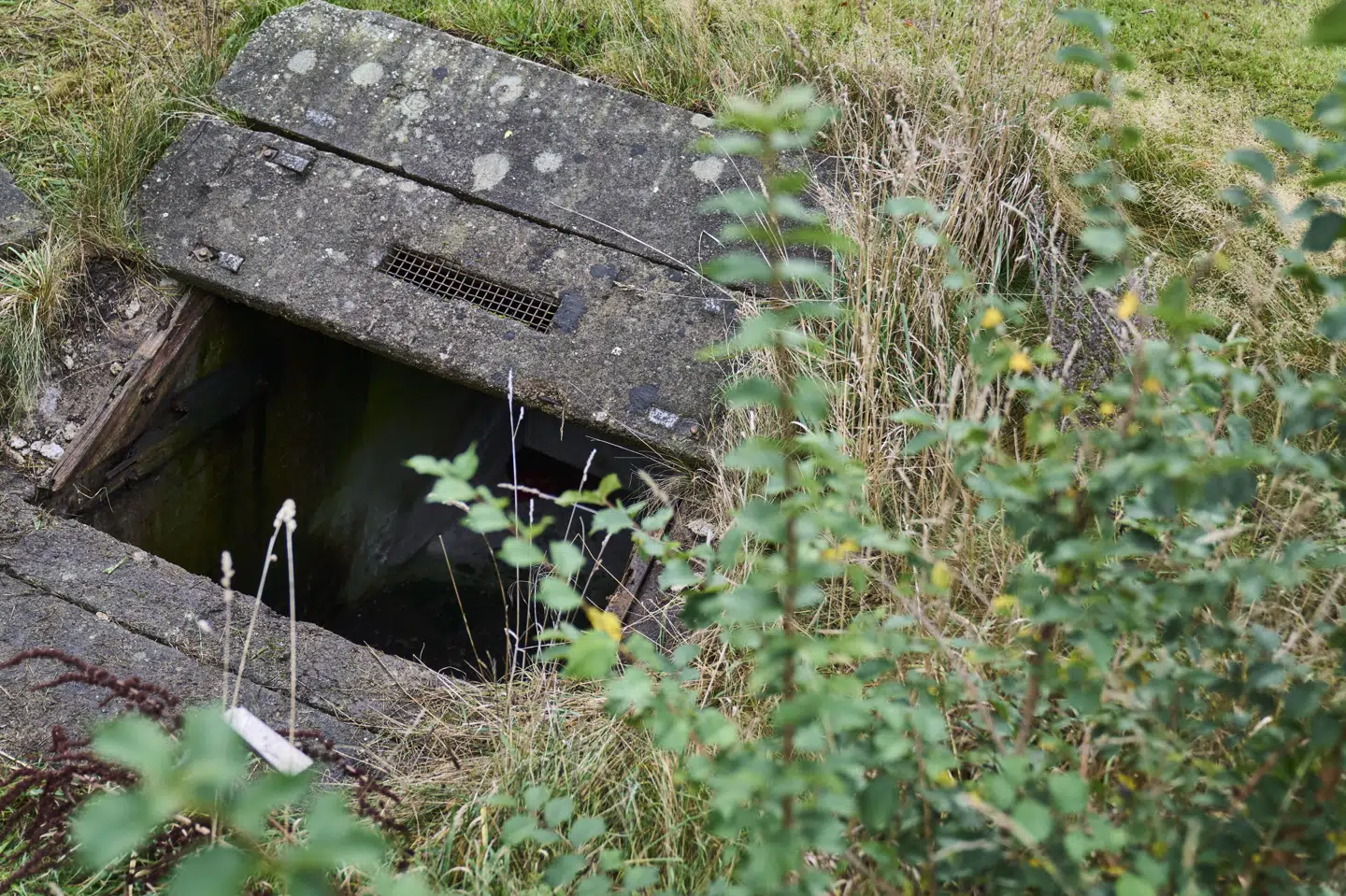 Det er betondækningsgrave som denne i København, som kommunerne nu skal i gang med eftersyn af. (Arkivfoto).