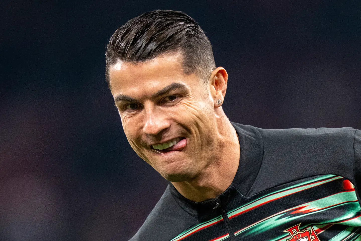 Cristiano Ronaldo spiller for Saudi Professional League-klubben Al-Nassr og det portugisiske fodboldlandshold.