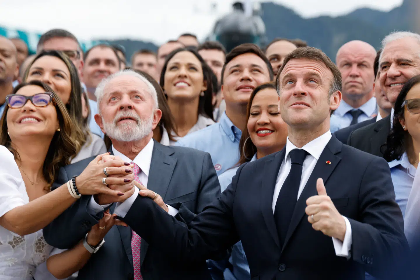 Frankrig er meget respekteret, når det kommer til atomubåde. Her ses landets præsident, Emmanuel Macron, til en ceremoni i Brasilien, hvor det blev annonceret at det sydamerikanske land i højere grad vil satse på netop atomubåde.