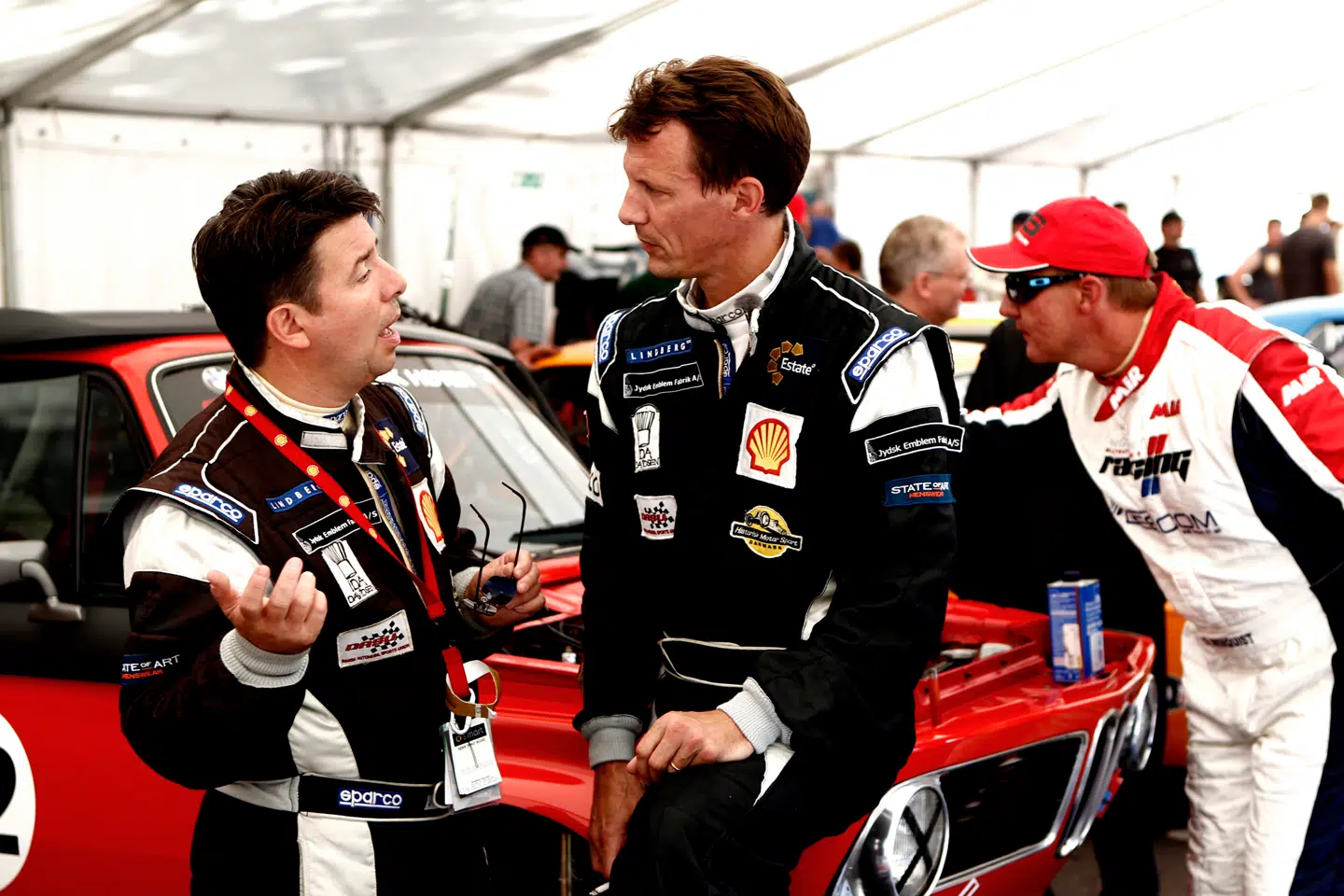 Prins Joachim har ofte kørt ræs til Copenhagen Historic Grand Prix, som her i 2011, hvor det som vanligt var i selskab med bedstevennen og holdkammeraten Oscar Davidsen Siesbye.