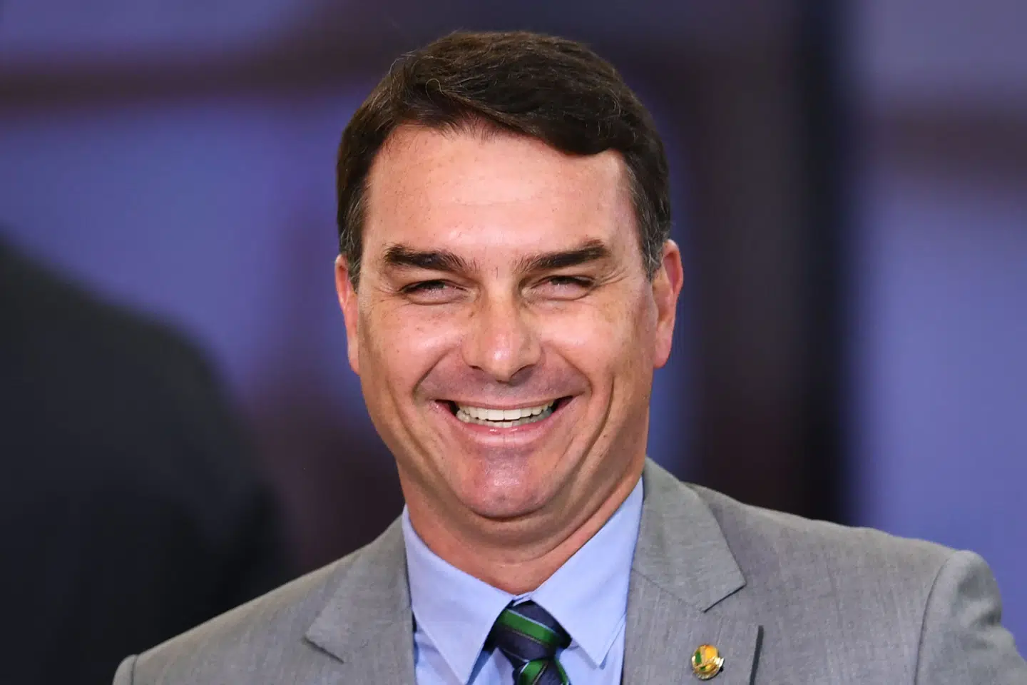Flavio Bolsonaro er senator i Brasilien og den ældste søn af tidligere præsident Jair Bolsonaro. (Arkivfoto).