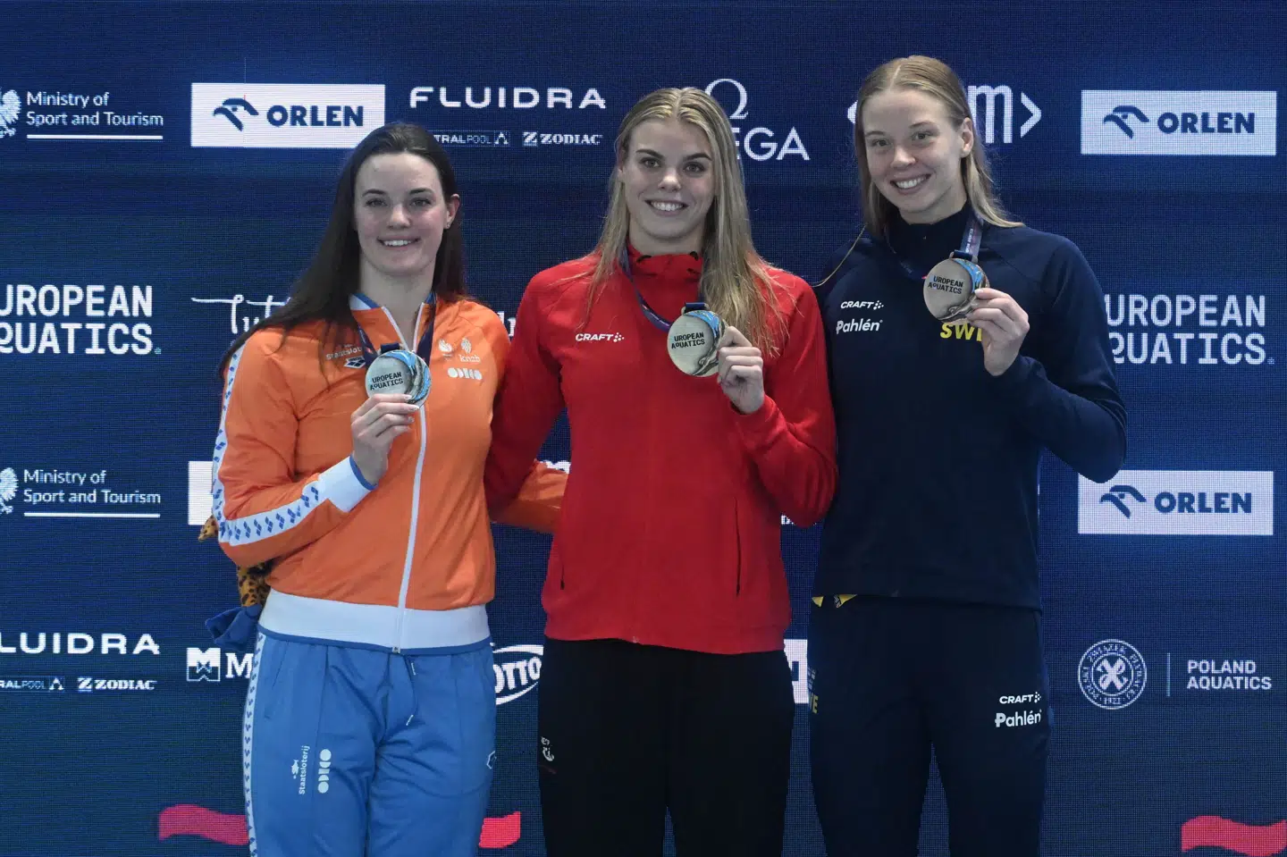 Fredagens guld er den anden guldmedalje ved kortbane-EM til Martine Damborg.