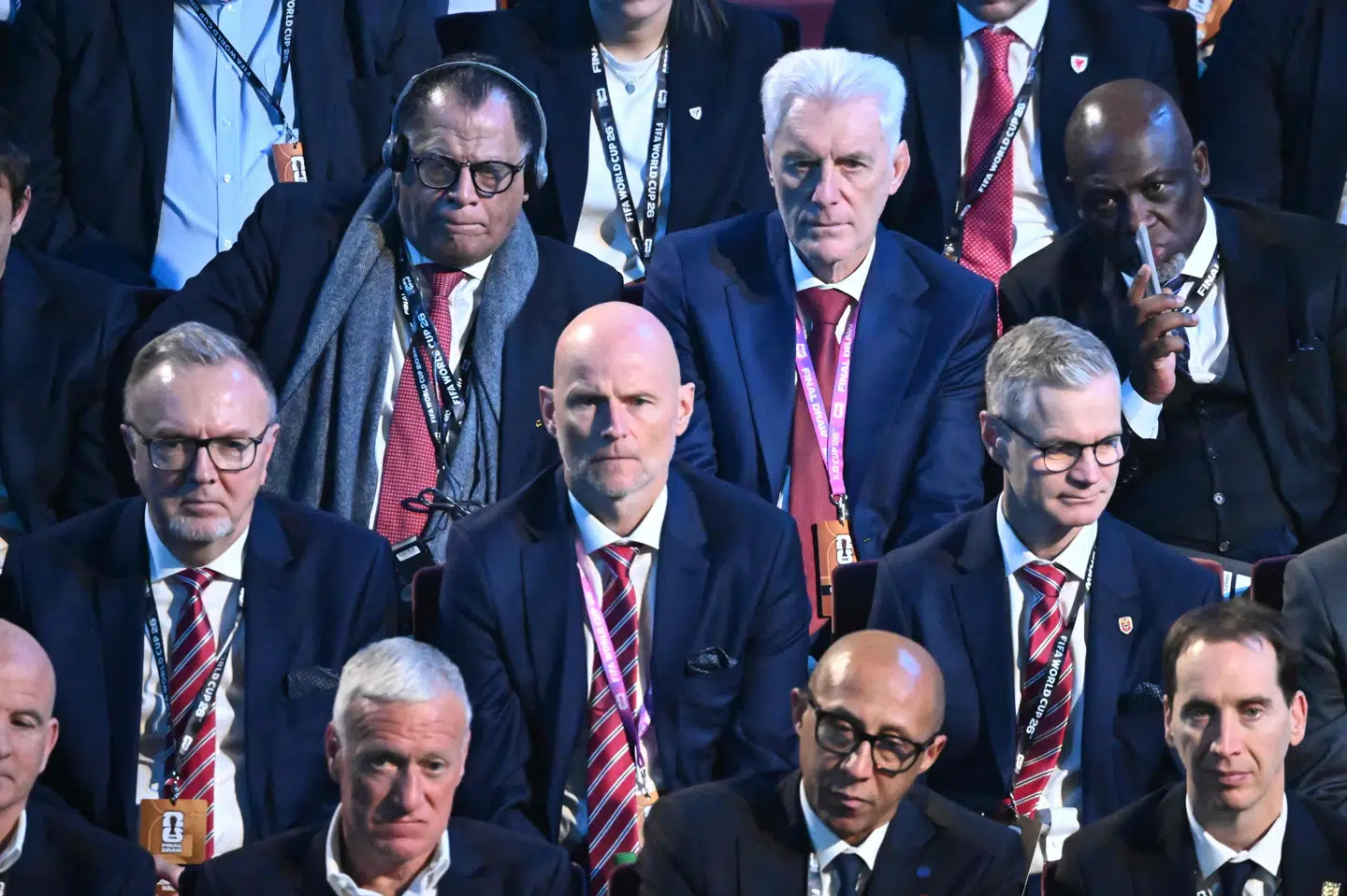 Ståle Solbakken fulgte spændt med ved fredagens VM-lodtrækning i Washington D.C. Norge har fået en hård pulje til sommerens slutrunde.