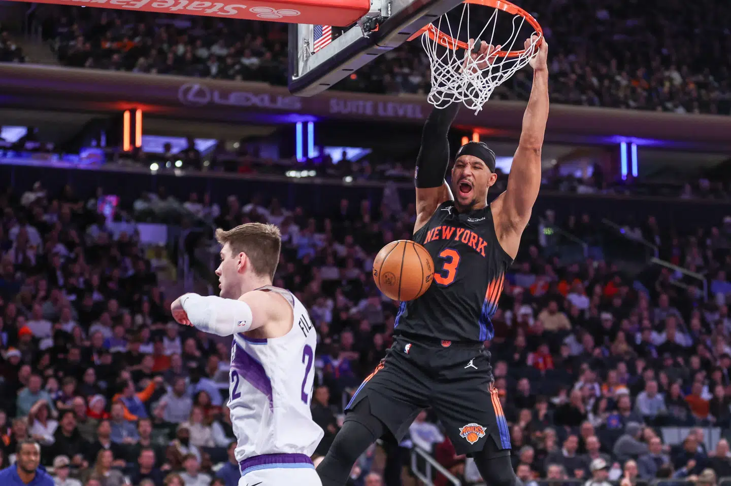 New York Knicks uddelte øretæver i Madison Square Garden, da Utah Jazz var på besøg.