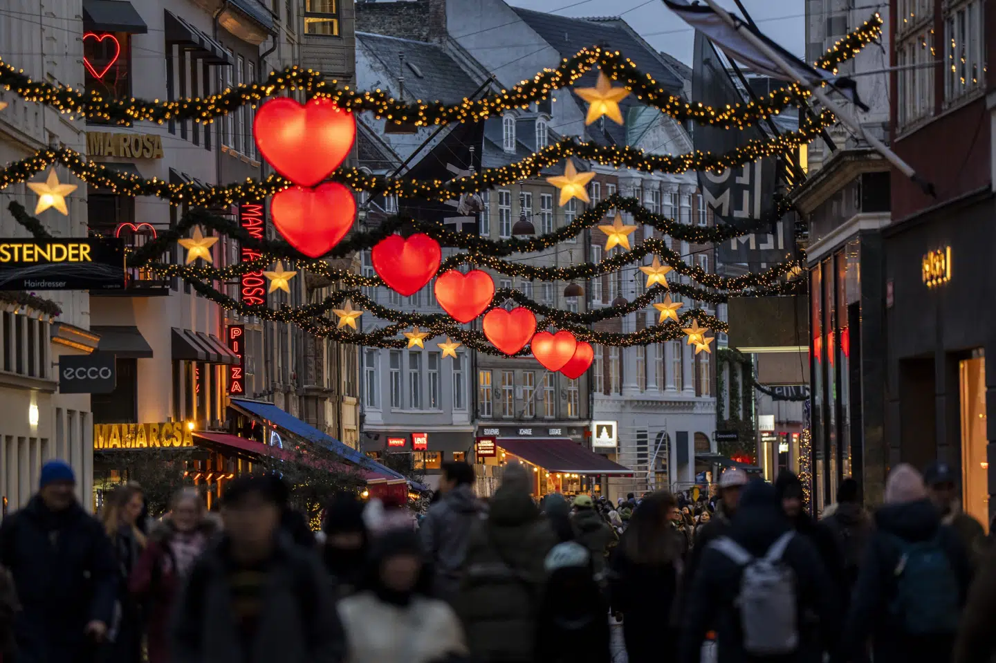 Dansk Erhverv forventer, at der kommer godt gang i handlen over julen. (Arkivfoto).