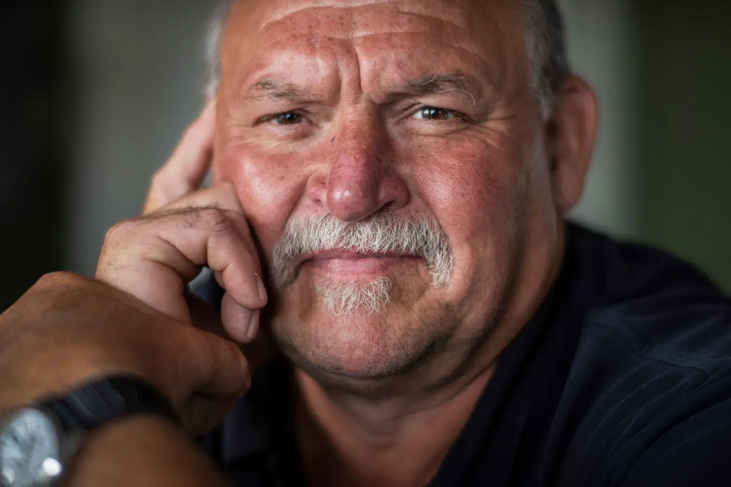 Bryggeriarbejder Arne Juhl har været frontfigur i Socialdemokratiets kampagne. Nu er han stærkt kritisk over for Mette Frederiksen og giver hende et ultimatum. Foto: Joachim Ladefoged