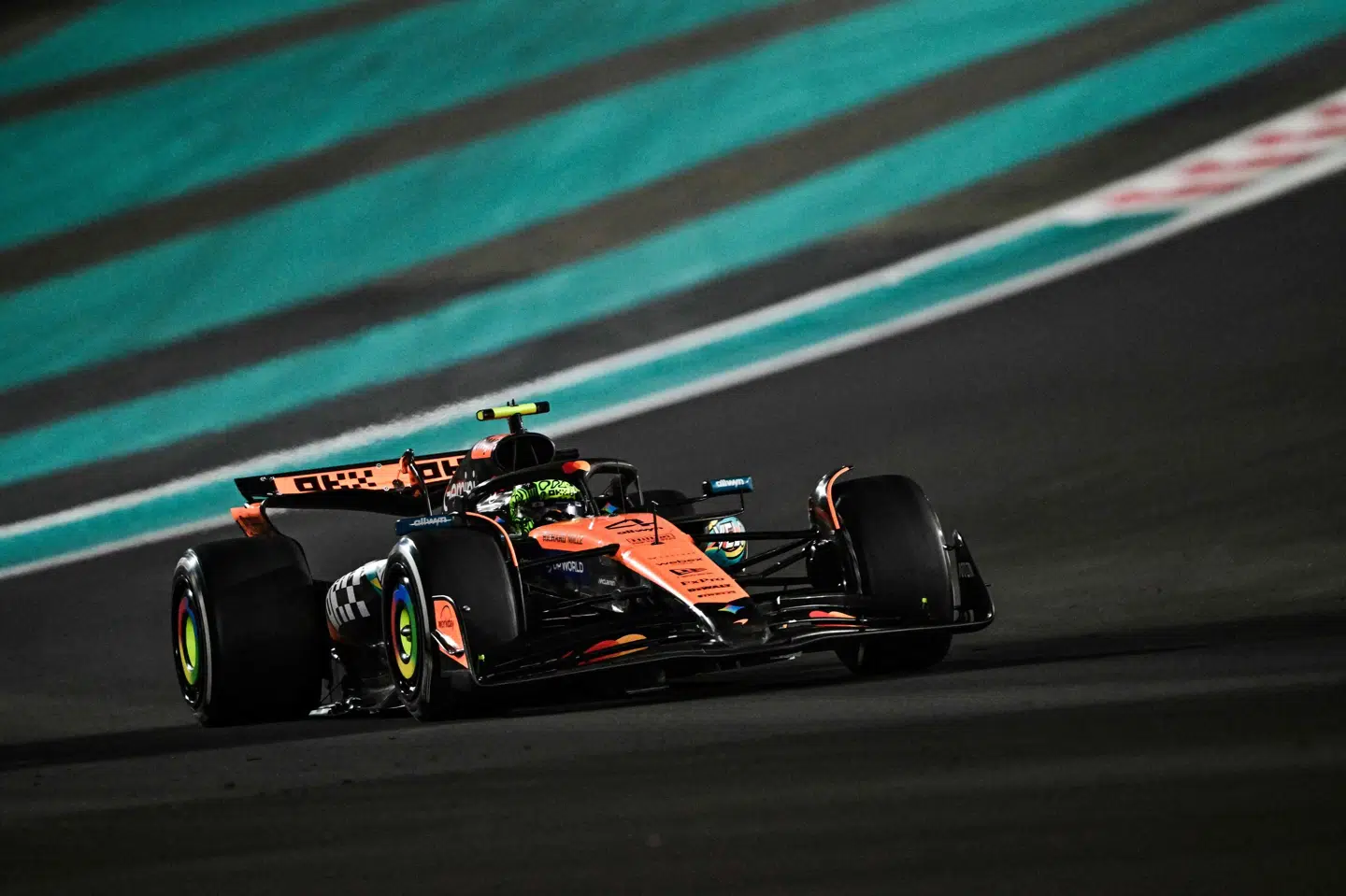 McLarens Lando Norris blev søndag verdensmester i Formel 1 med en tredjeplads i Abu Dhabi.