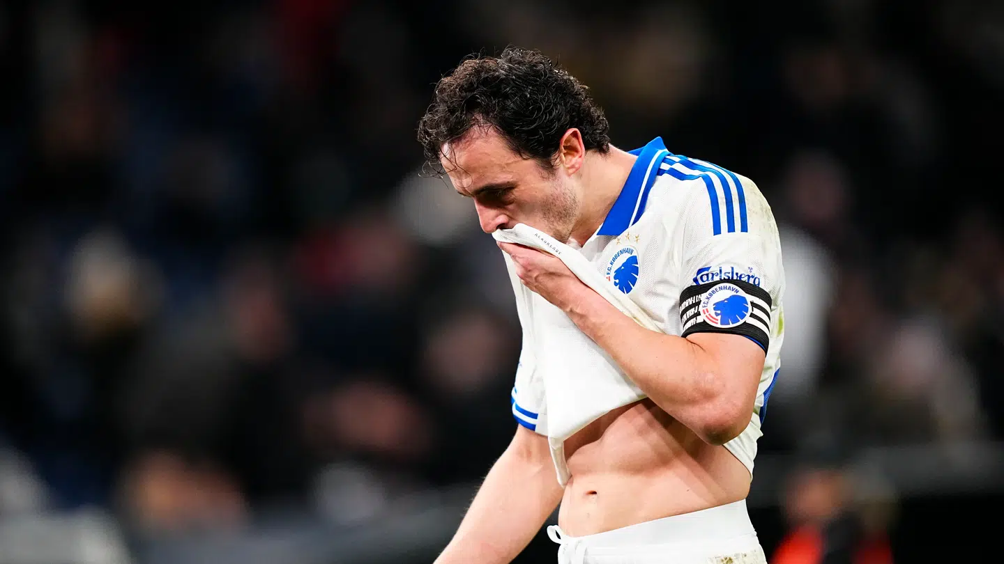 Thomas Delaney var rystet i pausen.