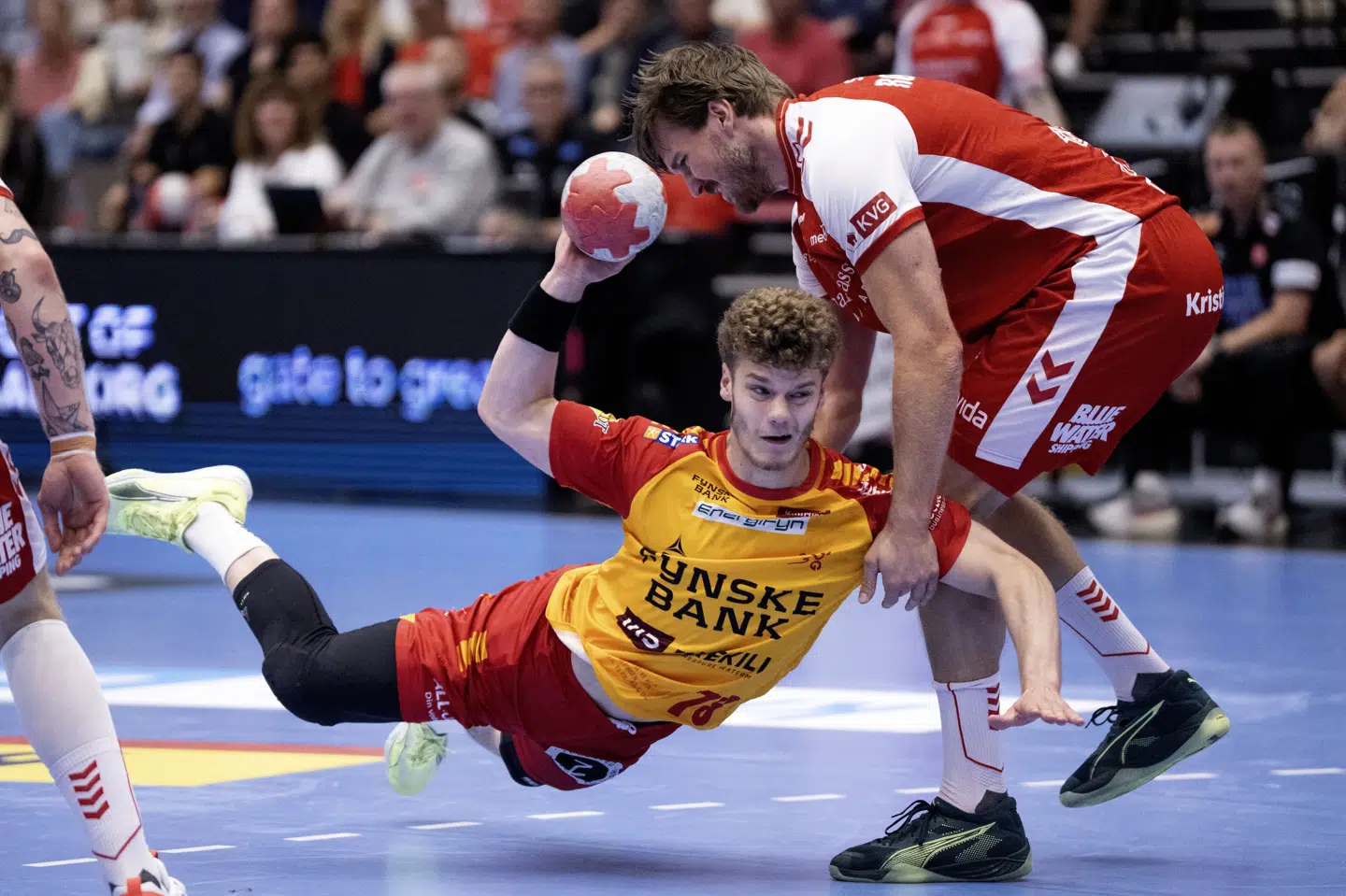 GOG's Oli Mittun scorede otte mål på otte forsøg. (Arkivfoto).