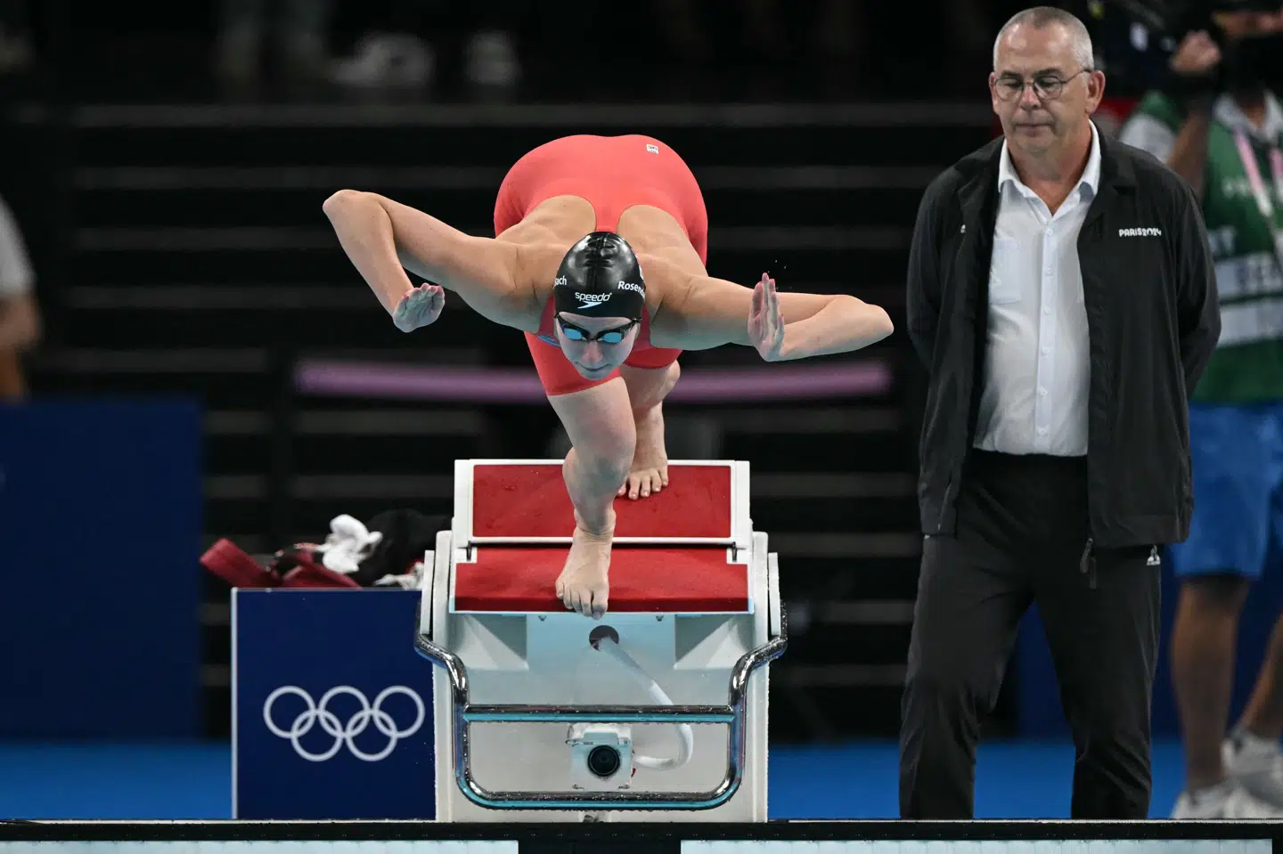 Helena Rosendahl Bach slog sin egen danske rekord i finalen, men missede guldet. (Arkivfoto).