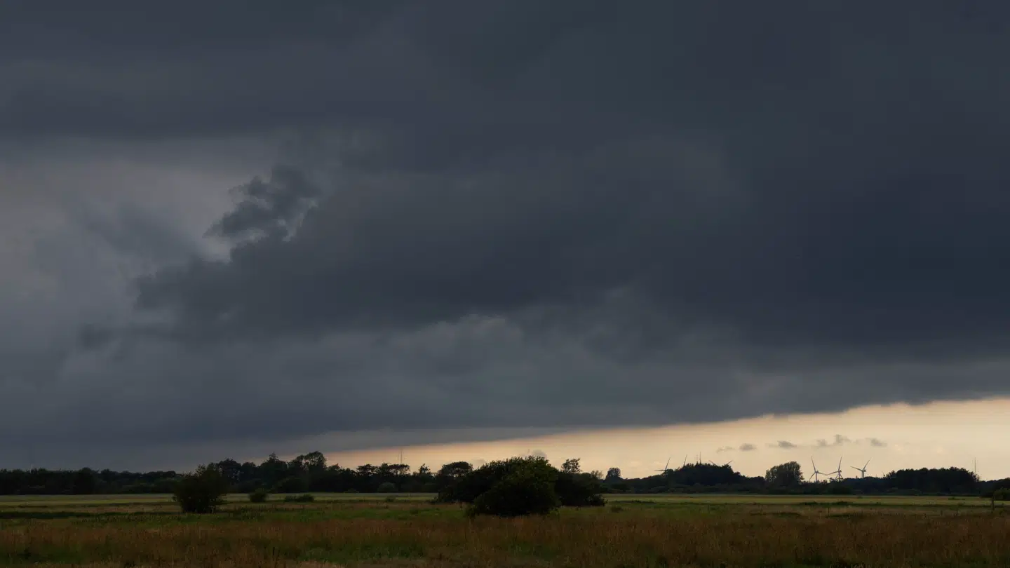 Arkivfoto: Der er blevet målt stærk storm i det nordvestlige Jylland.
