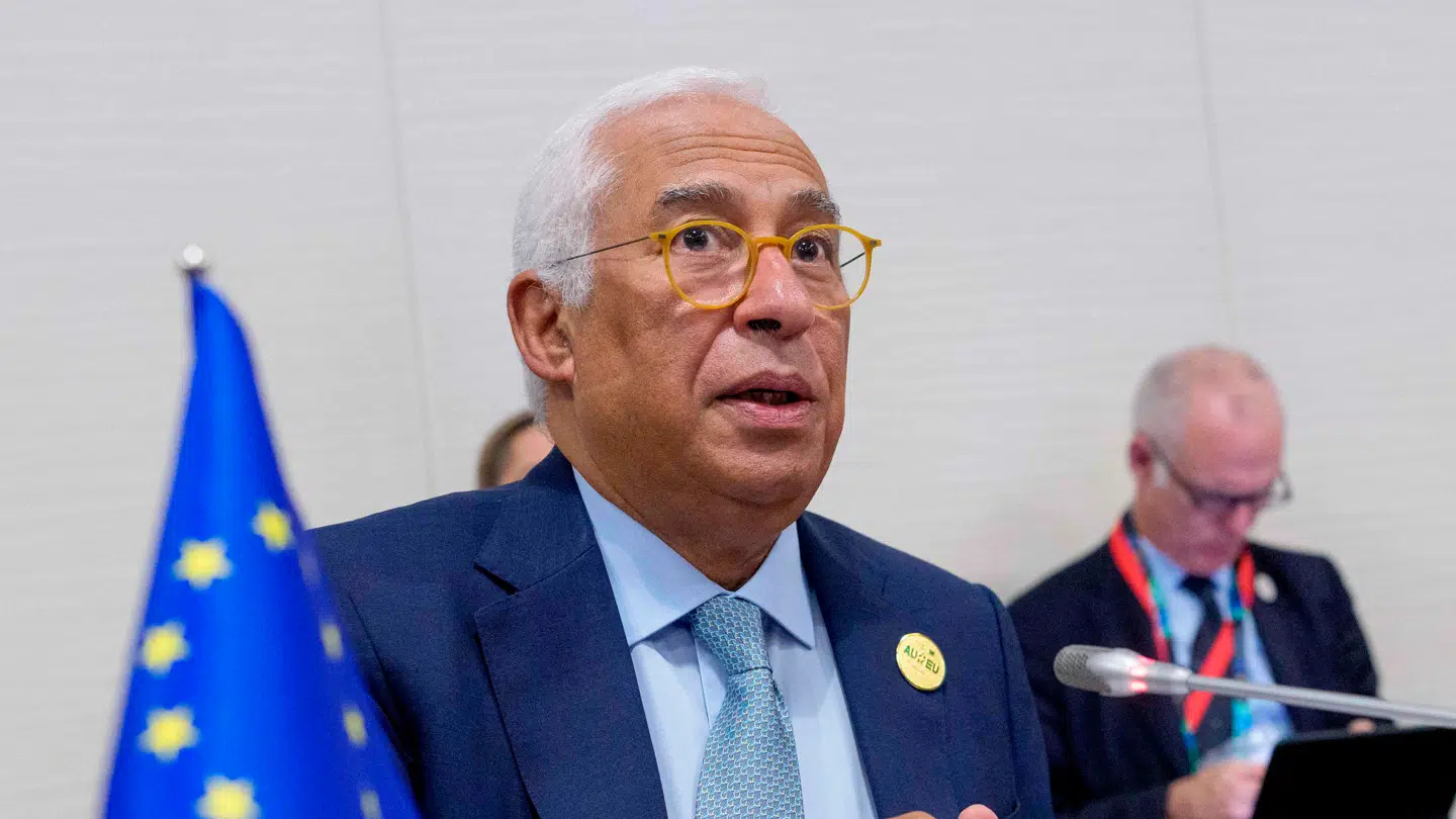 EU's præsident, António Costa, tager nu afstand fra USA.