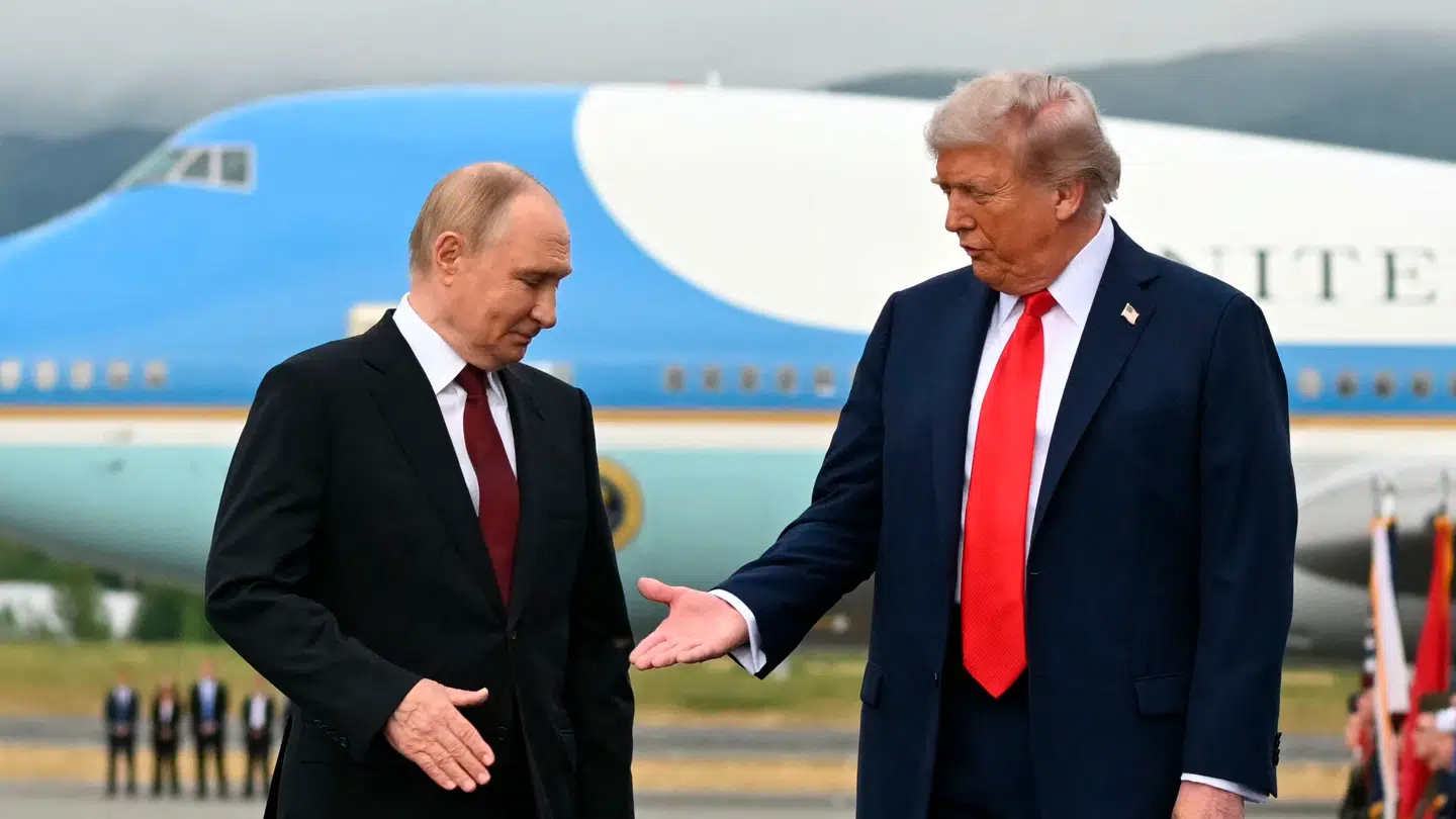 (Arkiv) I august mødtes Vladimir Putin og Donald Trump. Og nu tyder det på, at en et amerikansk forslag til en fredsaftale, vil være i Ruslands favør.