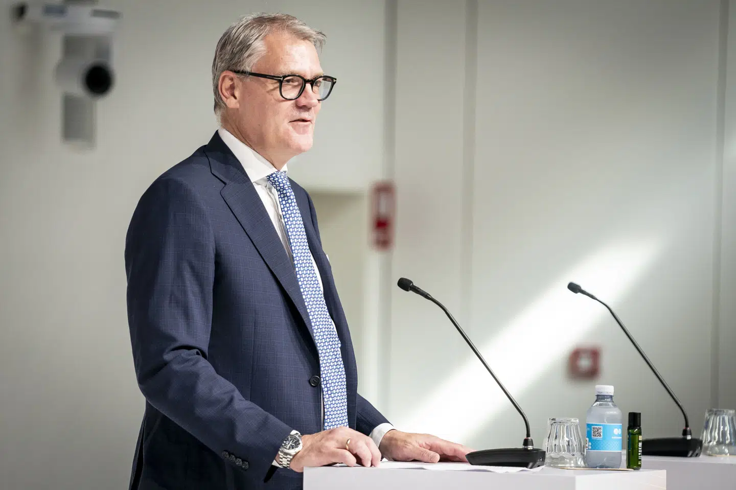 Viceadministrerende direktør Thomas Bustrup har været ansat i Dansk Industri siden 1996. Han har fået en tjenstlig advarsel på grund af en sag om spritkørsel, som han er blevet dømt i mandag. (Arkivfoto).