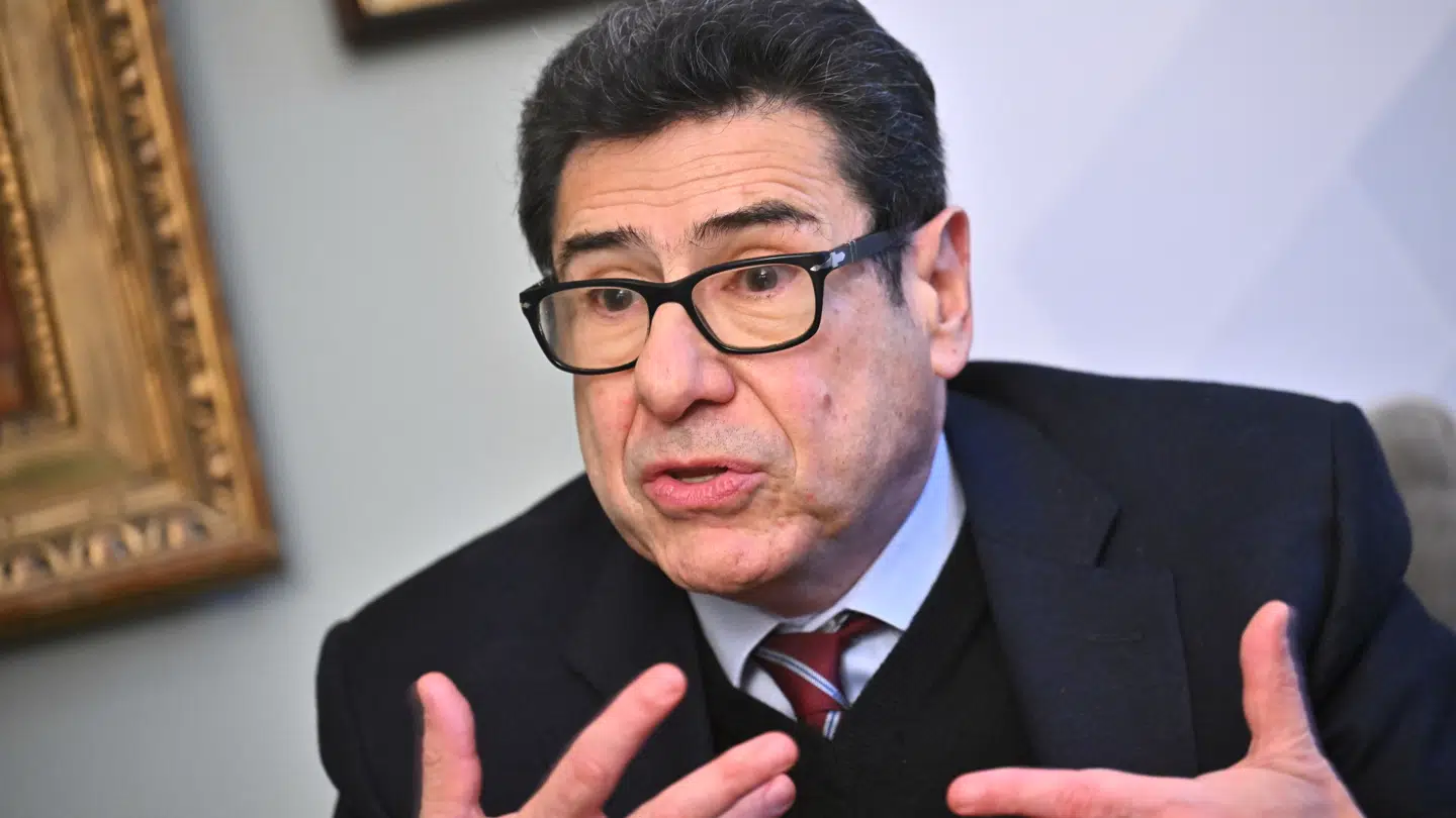 Her ses den franske økonom Philippe Aghion.