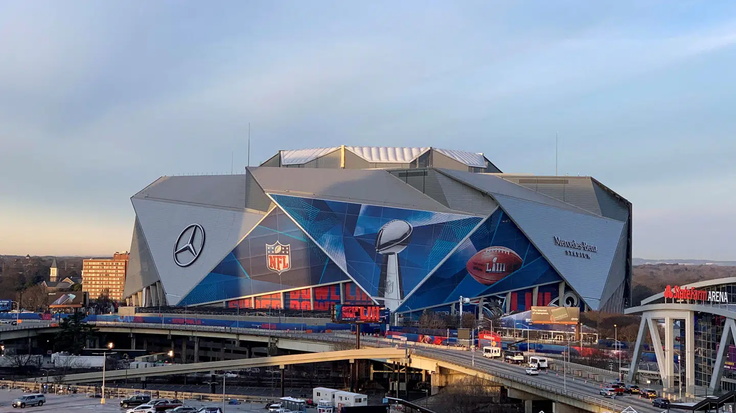 Mercedes-Benz-stadion i Atlanta danner ramme om Danmarks potentielle gruppekamp.