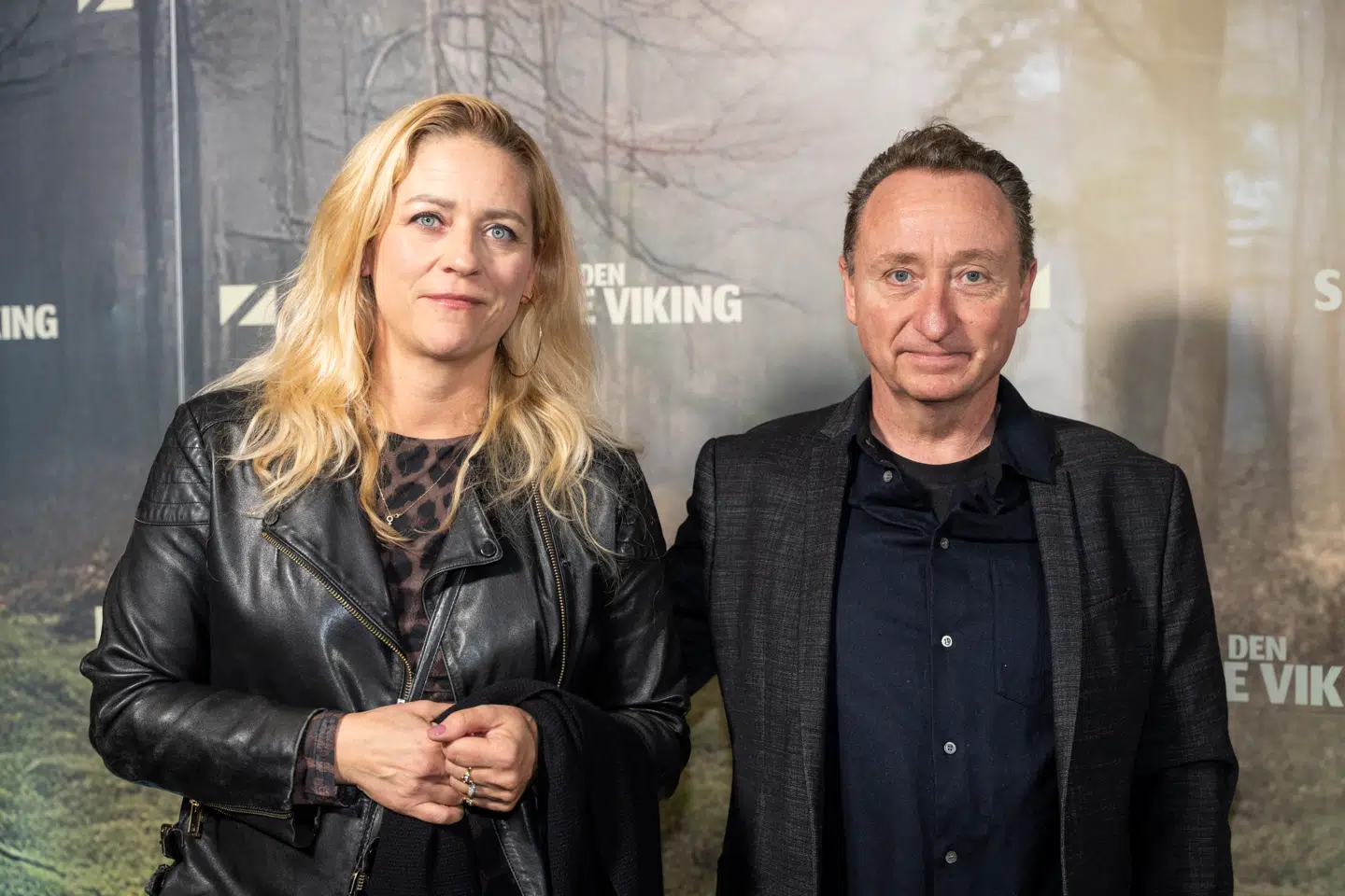 Søren Fauli med hustruen Annika til gallapremieren på Anders Thomas Jensens 'Den sidste viking' i Imperial i København onsdag den 8. oktober 2025.