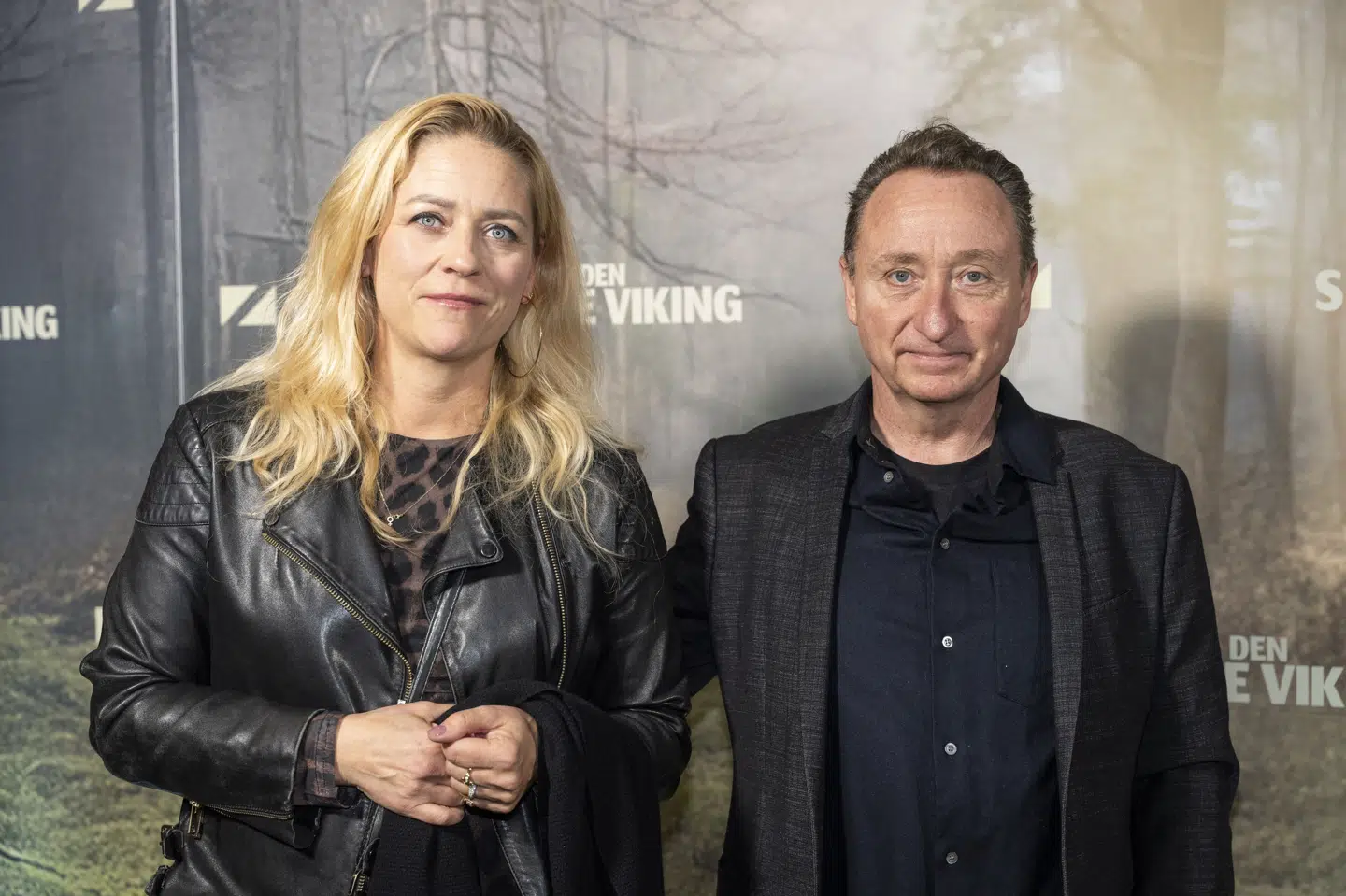 Søren Fauli og Annika Lillelund Fauli til gallapremieren på Anders Thomas Jensens sorte komedie "Den sidste viking" Imperial i København 8. oktober.