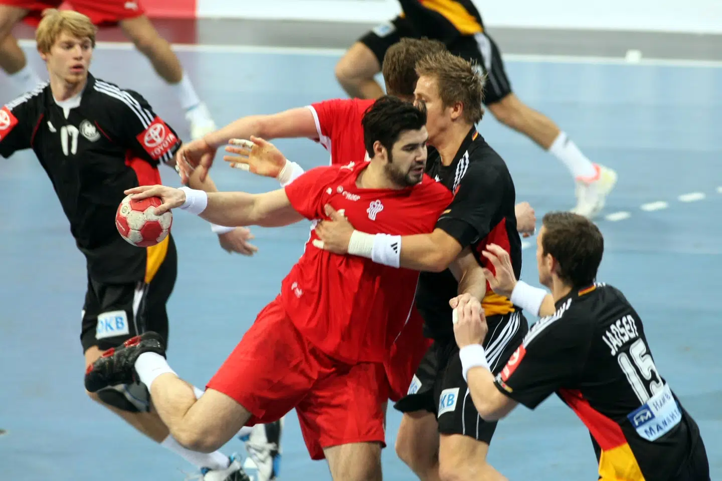 Daniel Svensson har en fortid på det danske A-landshold i håndbold. Han debuterede i 2007 og nåede at spille otte kampe og score 15 mål i nationaldragten. I dag bruger han sin ekspertise på TV 2 Sport. (Arkivfoto).