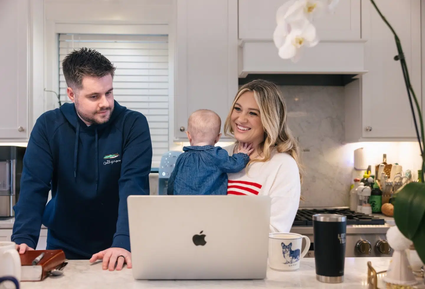 Brown og hendes mand, Brock Belcher.