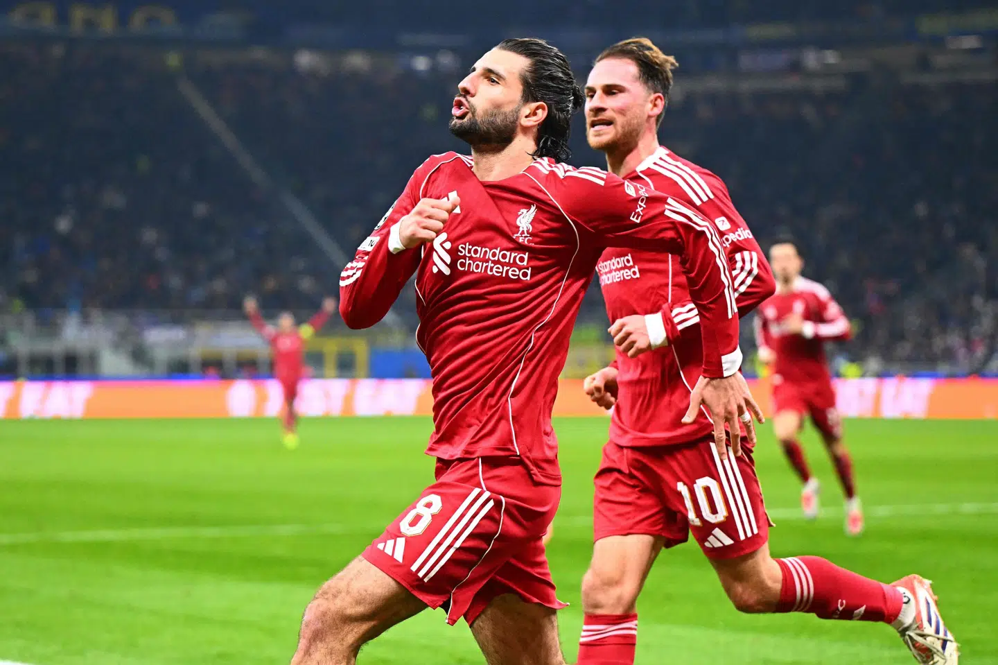 Liverpool vandt i Milano på mål af Dominik Szoboszlai.