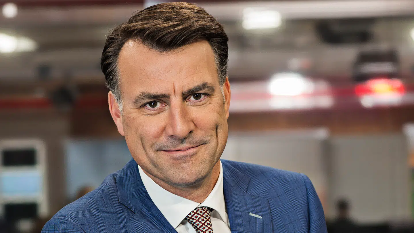 Mikael Kamber er nyhedsvært på TV 2.