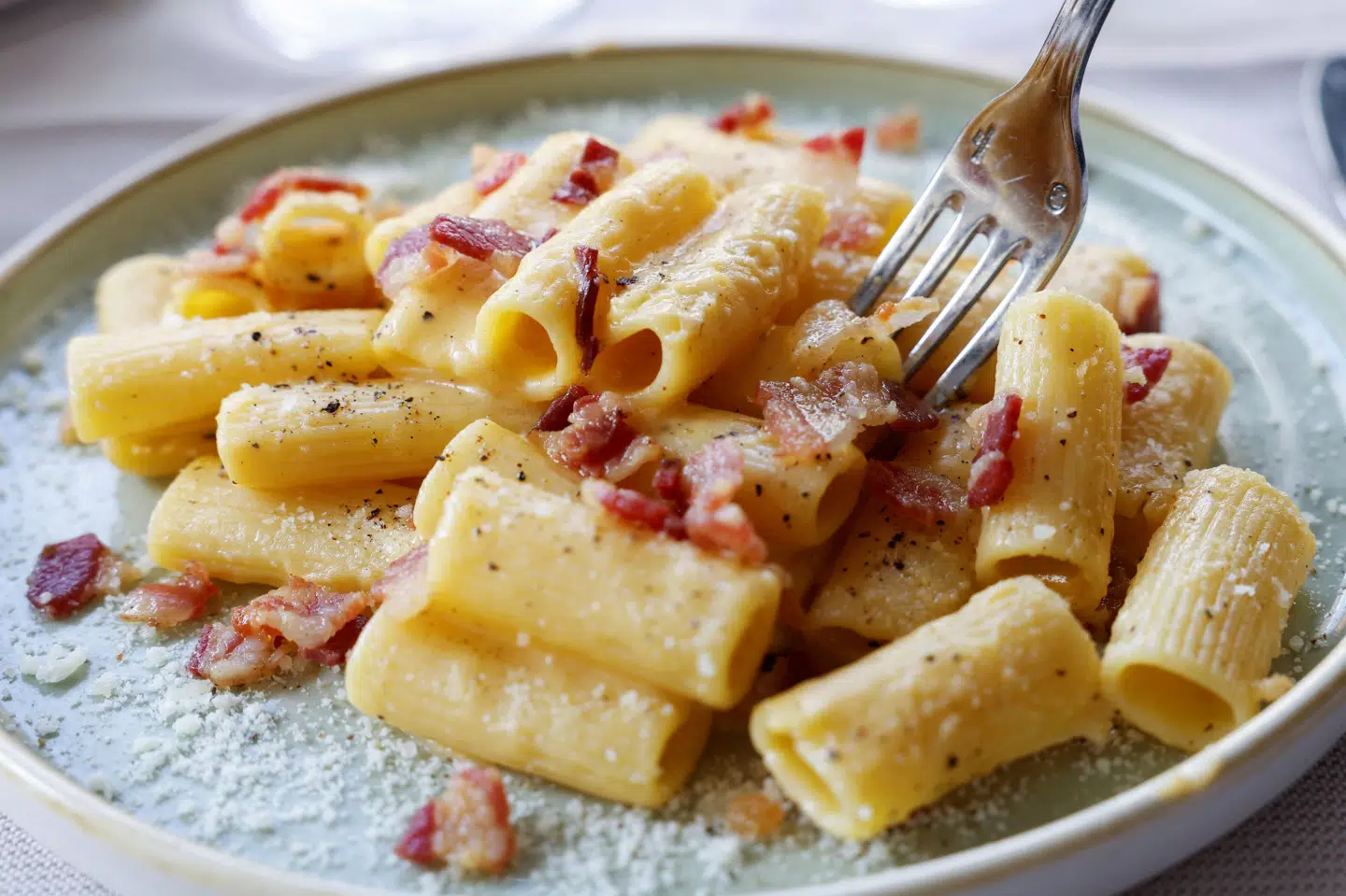 Carbonara er én af mange italienske retter, som har opnået stor popularitet mange steder i verden. Den italienske kogekunst som helhed er onsdag blevet optaget på Unescos lister over immateriel kulturarv. (Arkivfoto).