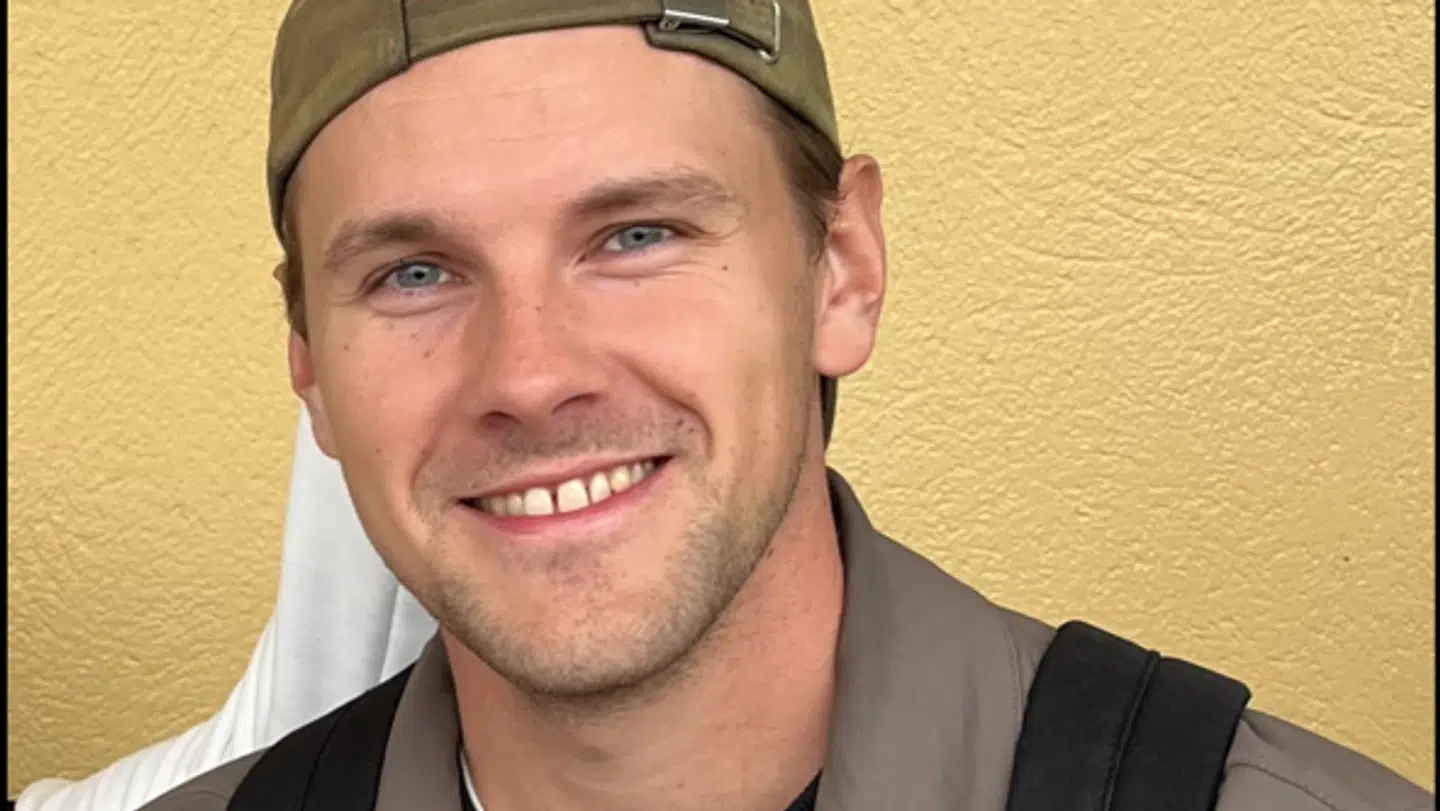 Anders Frieboe Olsen er blevet evakueret på grund af branden.