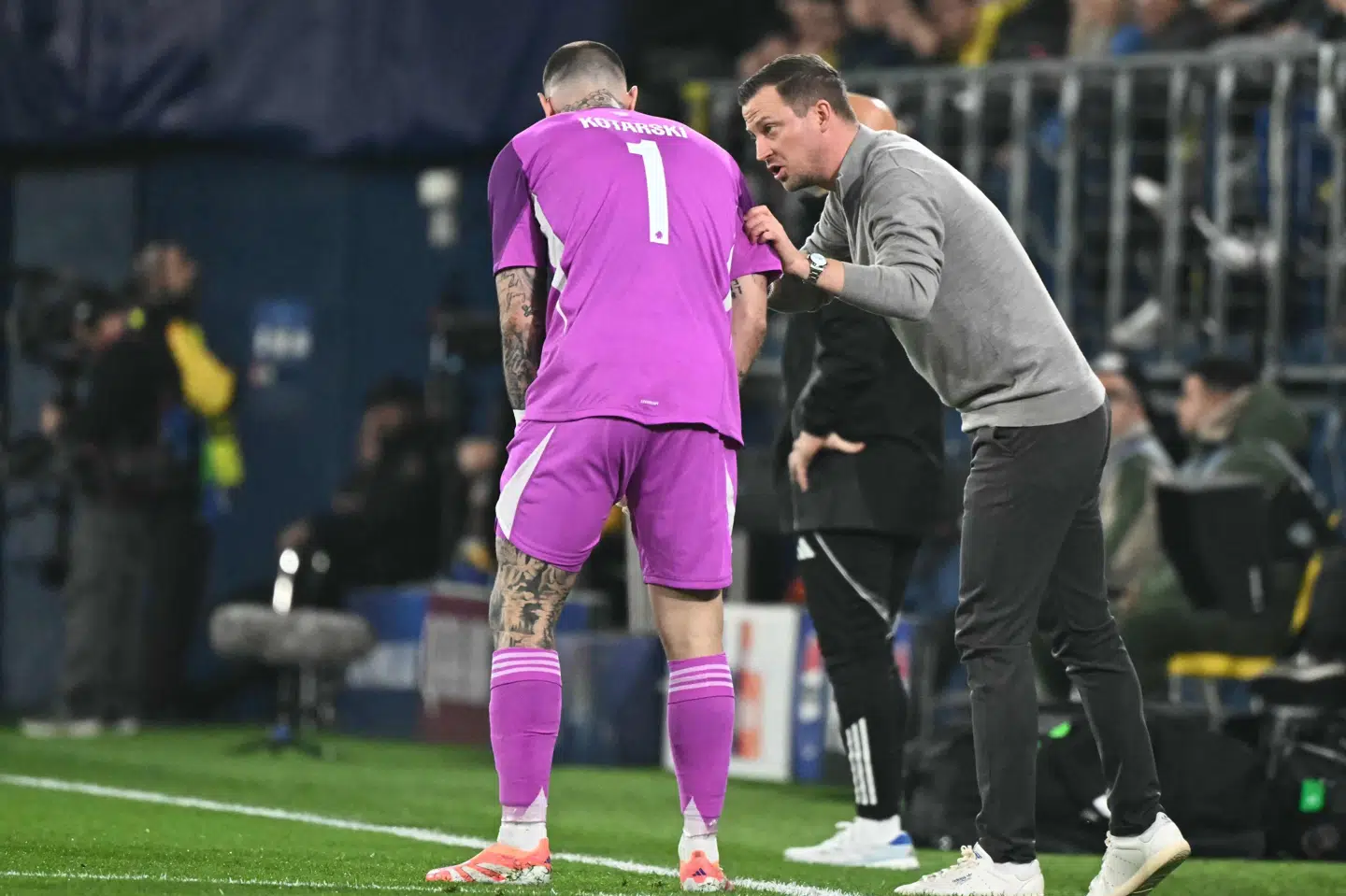 Jacob Neestrup var glad for Dominik Kotarskis præstation.