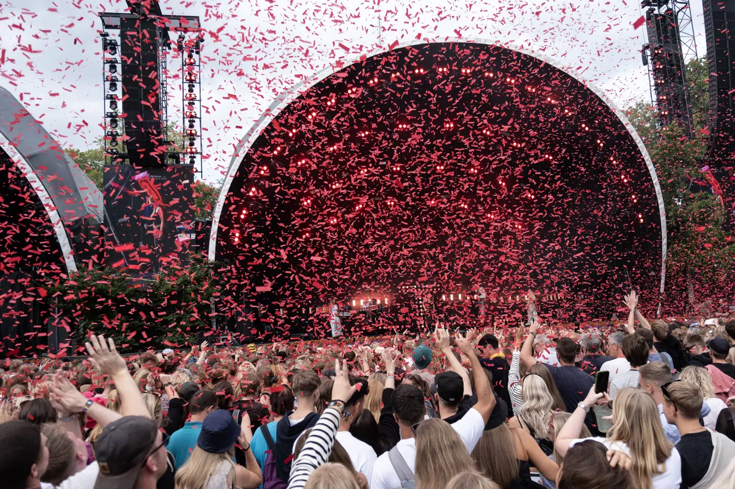 - Vores gæster fortæller os, at de elsker helhedsoplevelsen på Smukfest - og at måltidet og tiden sammen med hinanden er en vigtig del af den. Mange har efterspurgt mere plads til netop dét, og det har vi lyttet til, siger indholdschef Trine Bang. (Arkivfoto).