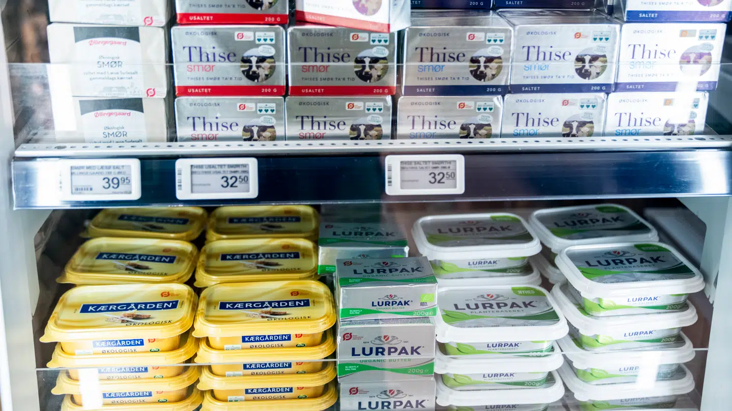 Smørpriserne dykker i øjeblikket markant.