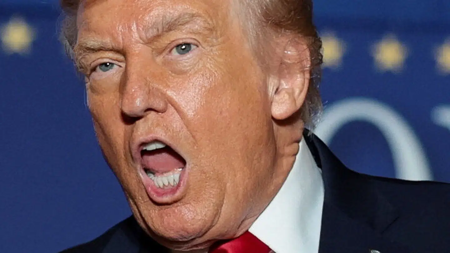 Donald Trump holdt tale i Pennsylvania.