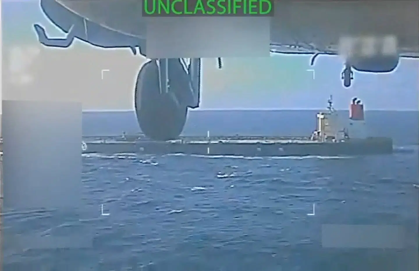 I en video lagt op af den amerikanske statsadvokat, Pam Bondi, skriver hun at beslaglæggelsen foregik »sikkert og trygt,« skriver hun på X.