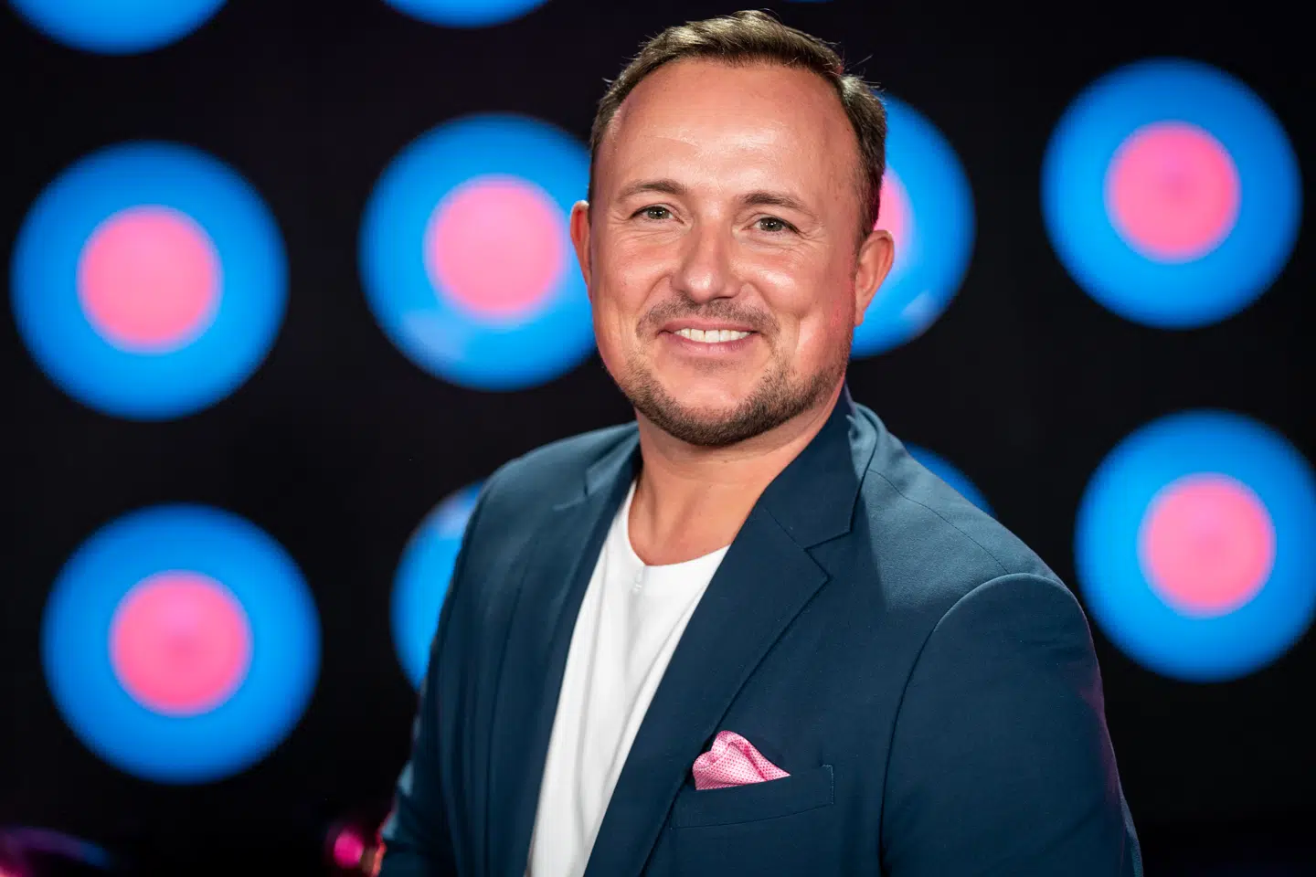 Thomas Evers Poulsen da TV 2 afholder pressedag på 'Vild med dans' 2022 i København, fredag den 2. september 2022.. (Foto: Ida Marie Odgaard/Ritzau Scanpix)