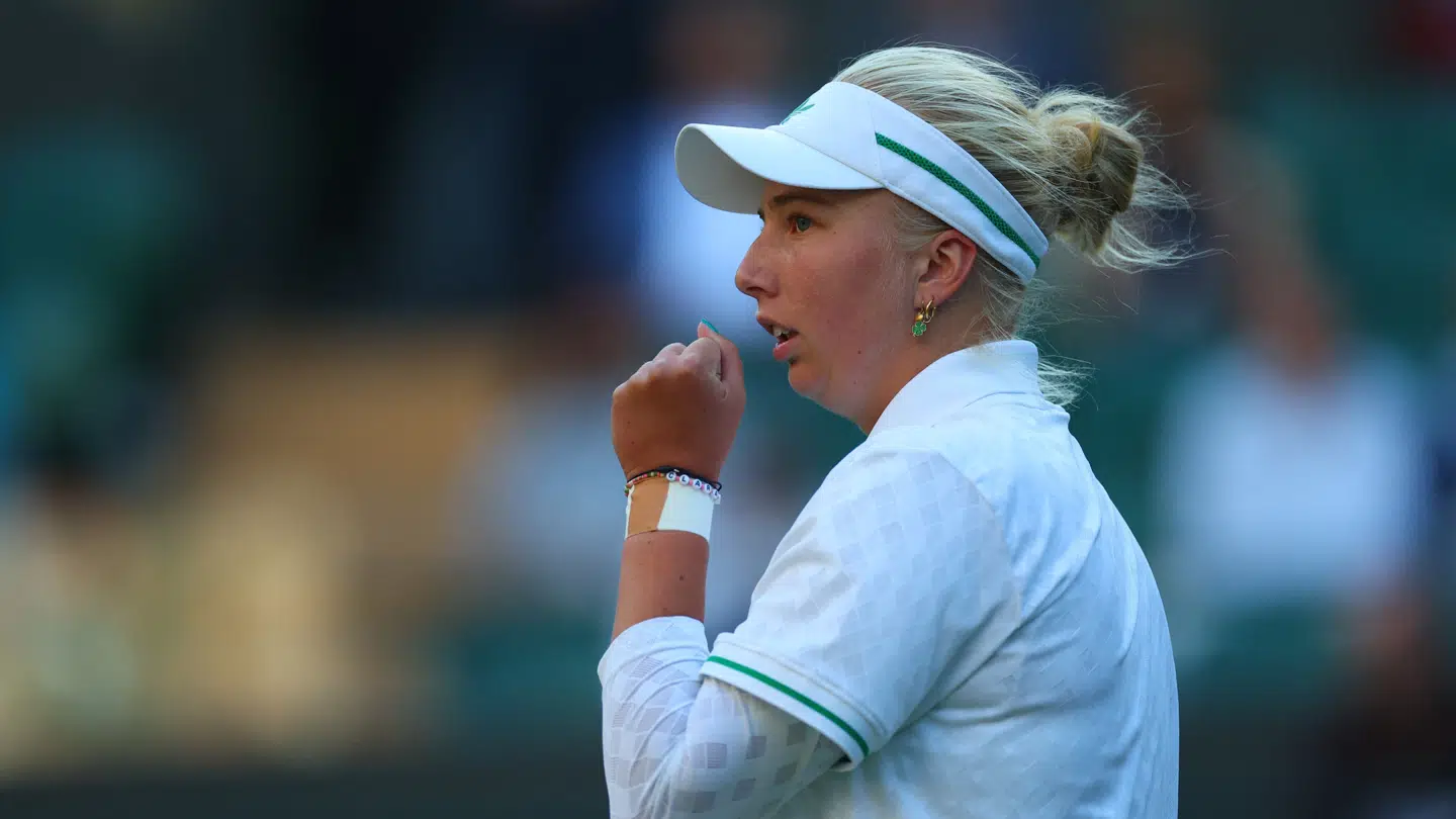 Clara Tauson bor hjemme i København.