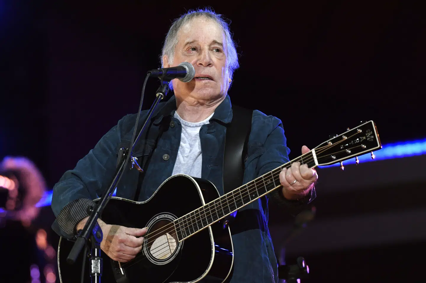 Paul Simon kommer til Danmark og spiller to koncerter i april næste år. Den amerikanske sanger og sangskriver har blandt andet en plads i Songwriters Hall of Fame samt i Rock and Roll Hall of Fame. (Arkivfoto).