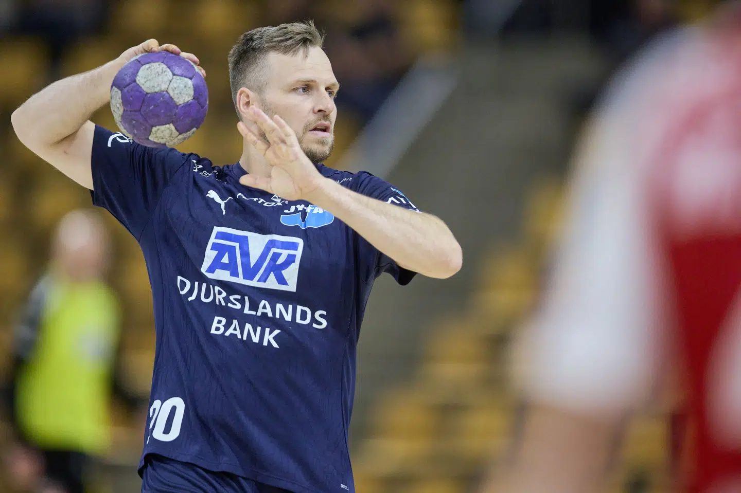 Morten Balling og resten af Skanderborg AGF-mandskabet vandt overbevisende over Fredericia torsdag aften. (Arkivfoto).