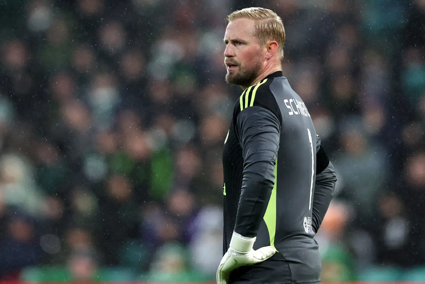 Celtic-målmanden Kasper Schmeichel indkasserede tre mål i torsdagens 0-3-nederlag til AS Roma.