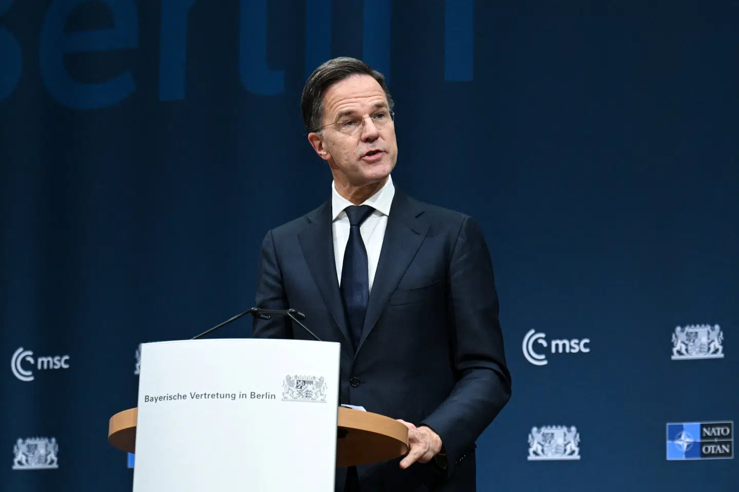 Mark Rutte er Natos generalsekretær.