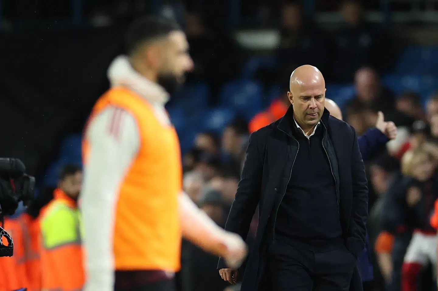 Liverpools cheftræner, Arne Slot, skal tale med Mohamed Salah, og udfaldet afgør, om egypteren spiller mod Brighton i weekenden (arkivfoto).