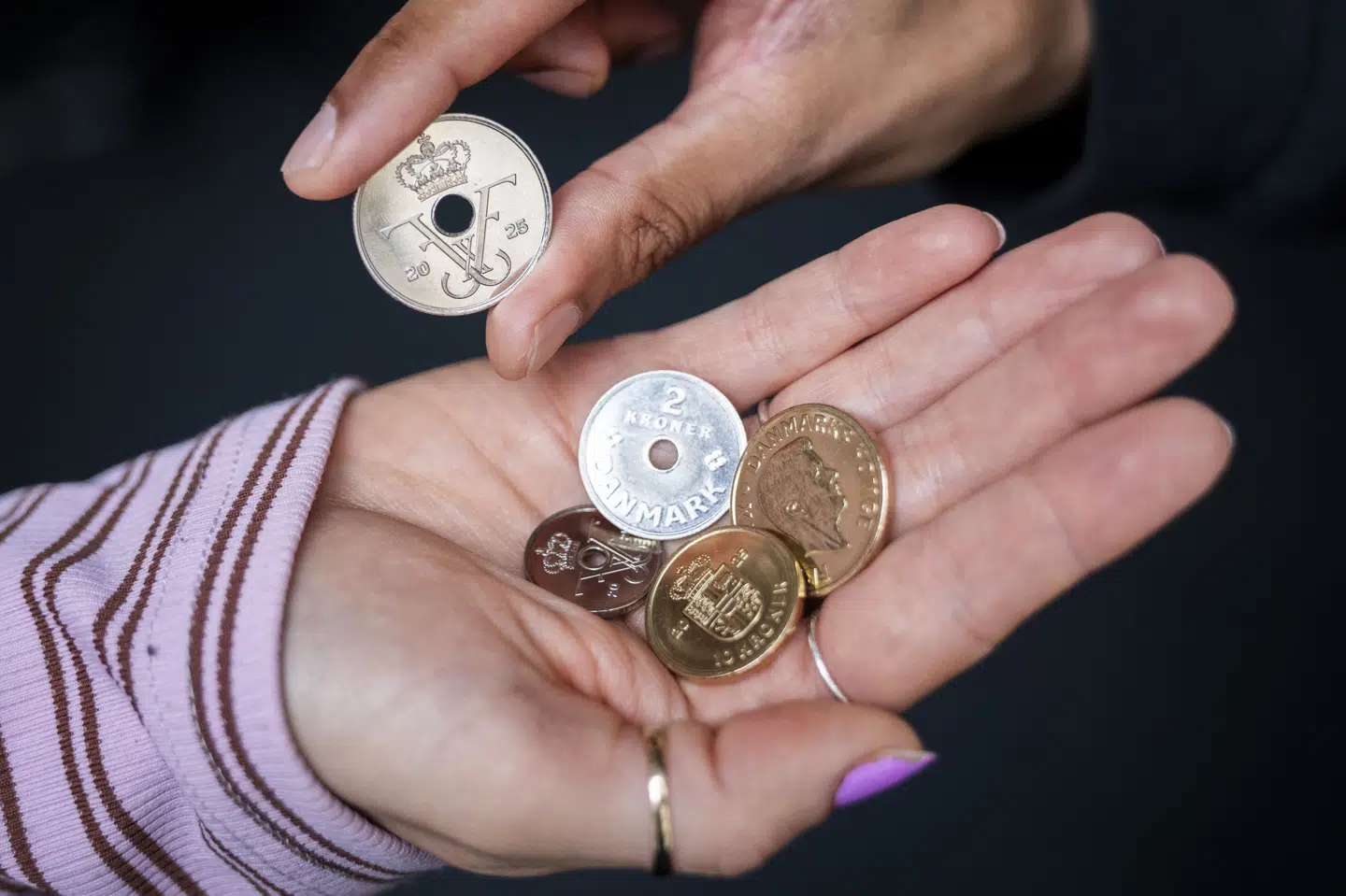 SF håber på, at en nyoprettet erhvervsklub kan hjælpe partiet økonomisk i kampen mod de øvrige partier. Måske med de nye kongelige mønter. (Arkivfoto).