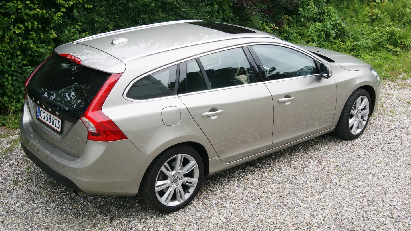 En Volvo V60 fra 2011 stiger 1000 kroner i grøn ejerafgift.