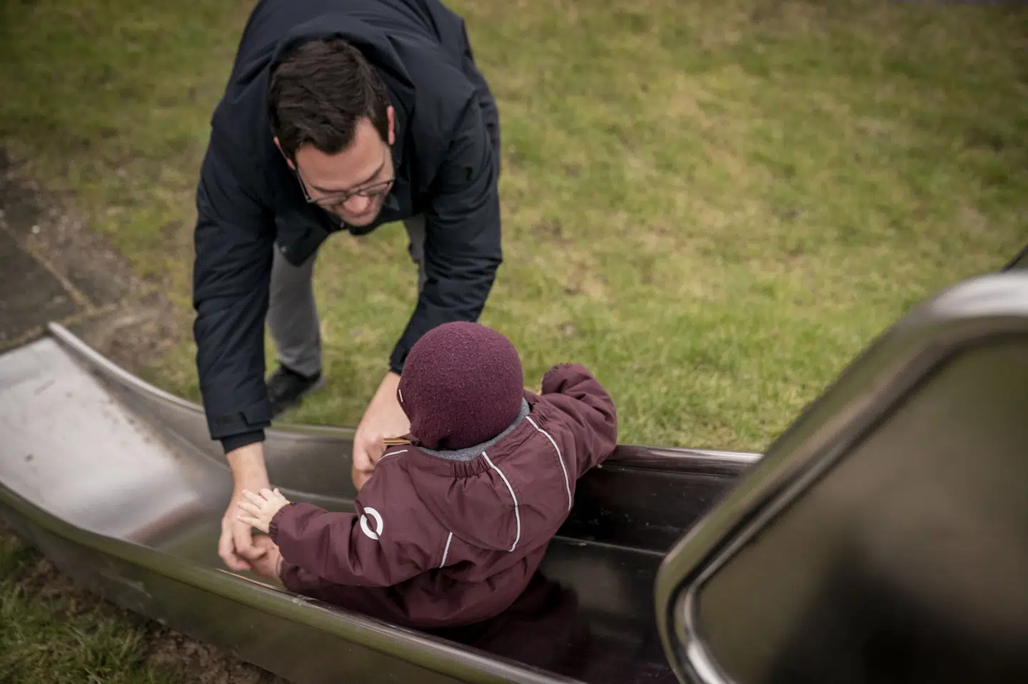 Mænd tager i gennemsnit længere barsel efter nye regler for øremærket barsel. (Arkivfoto).