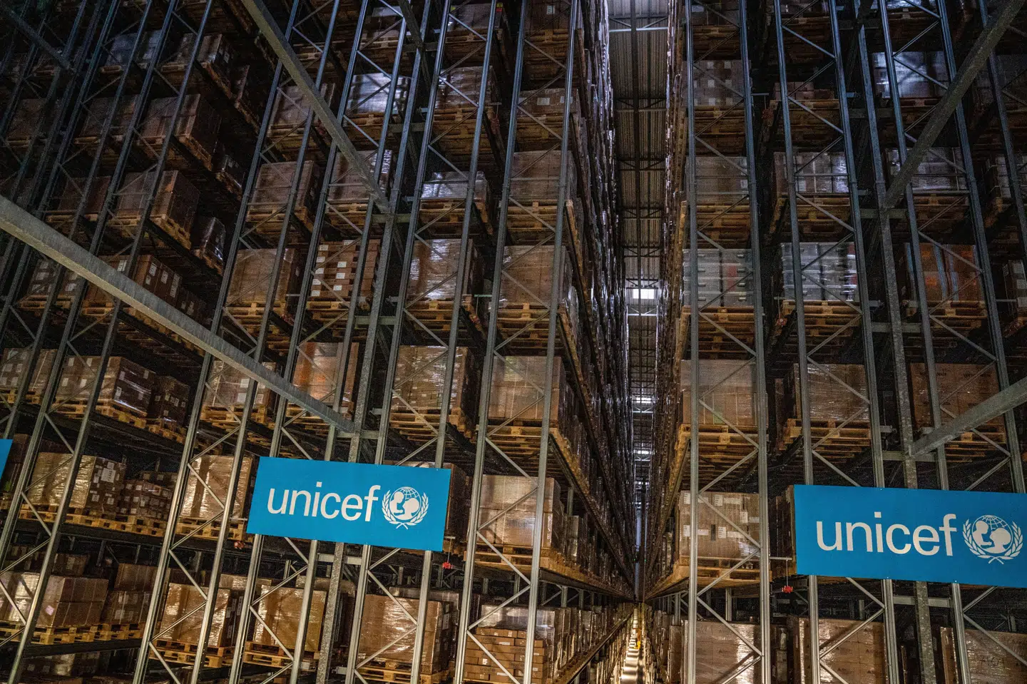 Unicef har allerede et verdenslager i Nordhavn, men det skal erstattes af et nyt. (Arkivfoto)