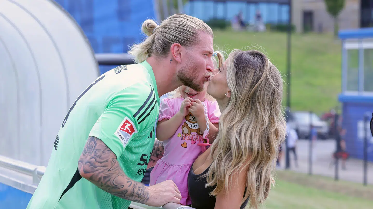 Loris Karius og Diletta Leotta skal være forældre for anden gang.