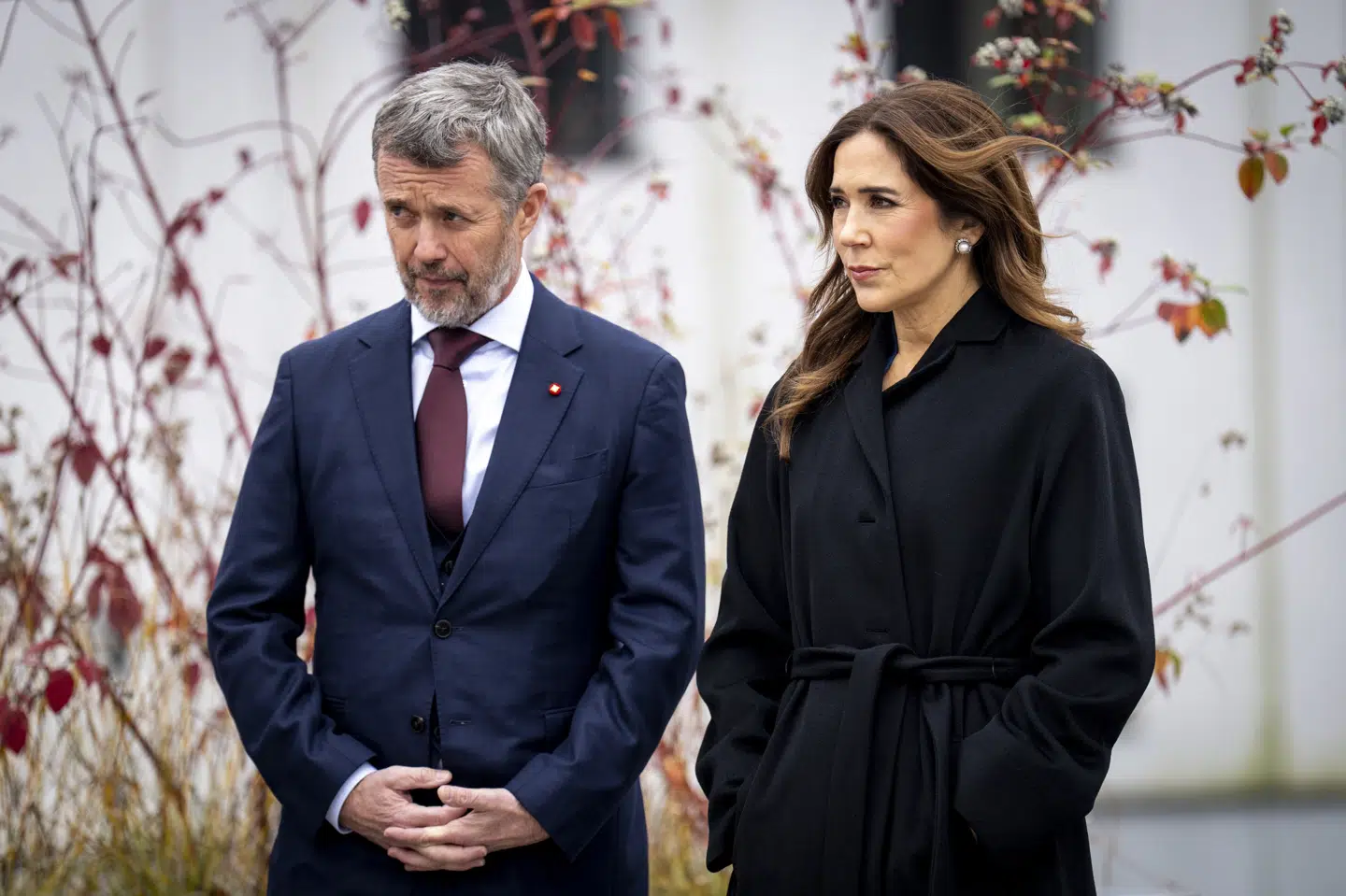 Kong Frederik og dronning Mary under et besøg i oktober i Letlands hovedstad, Riga.