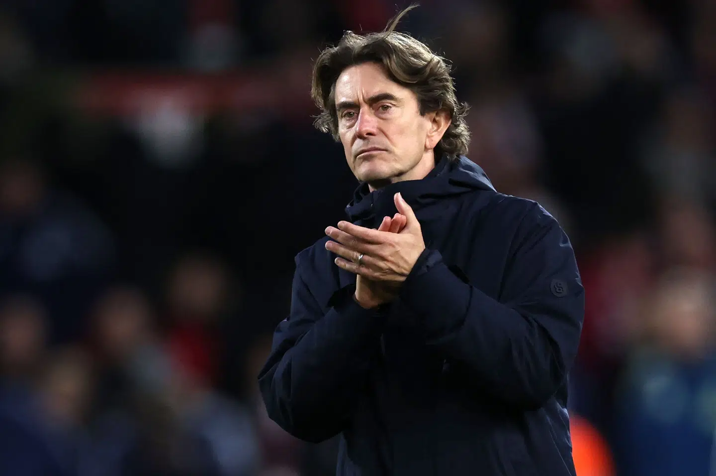 Thomas Frank havde med egne ord en god følelse før søndagens nedtur i Nottingham.