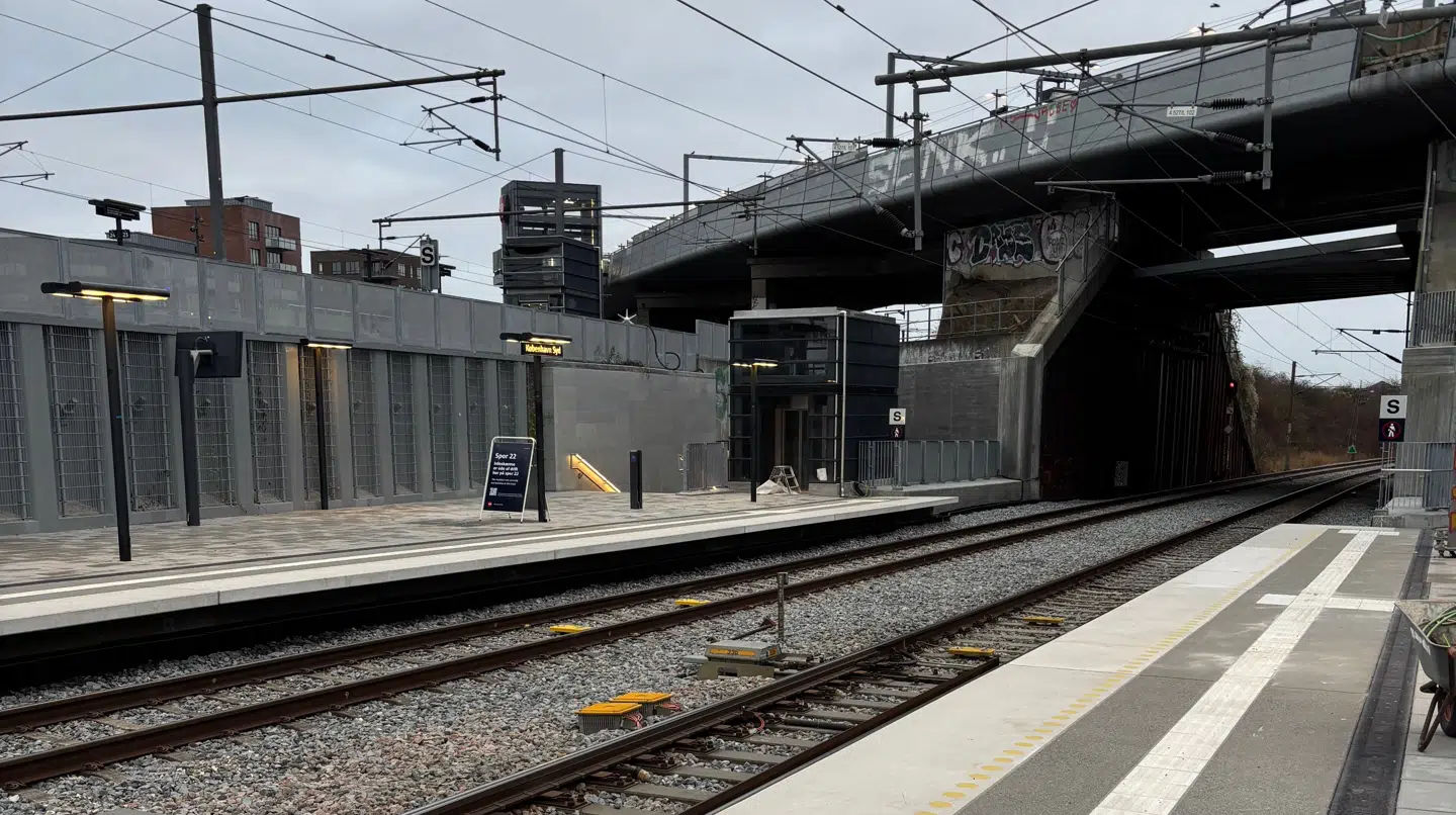 To nye perroner skal gøre det endnu lettere at komme til lufthavnen.