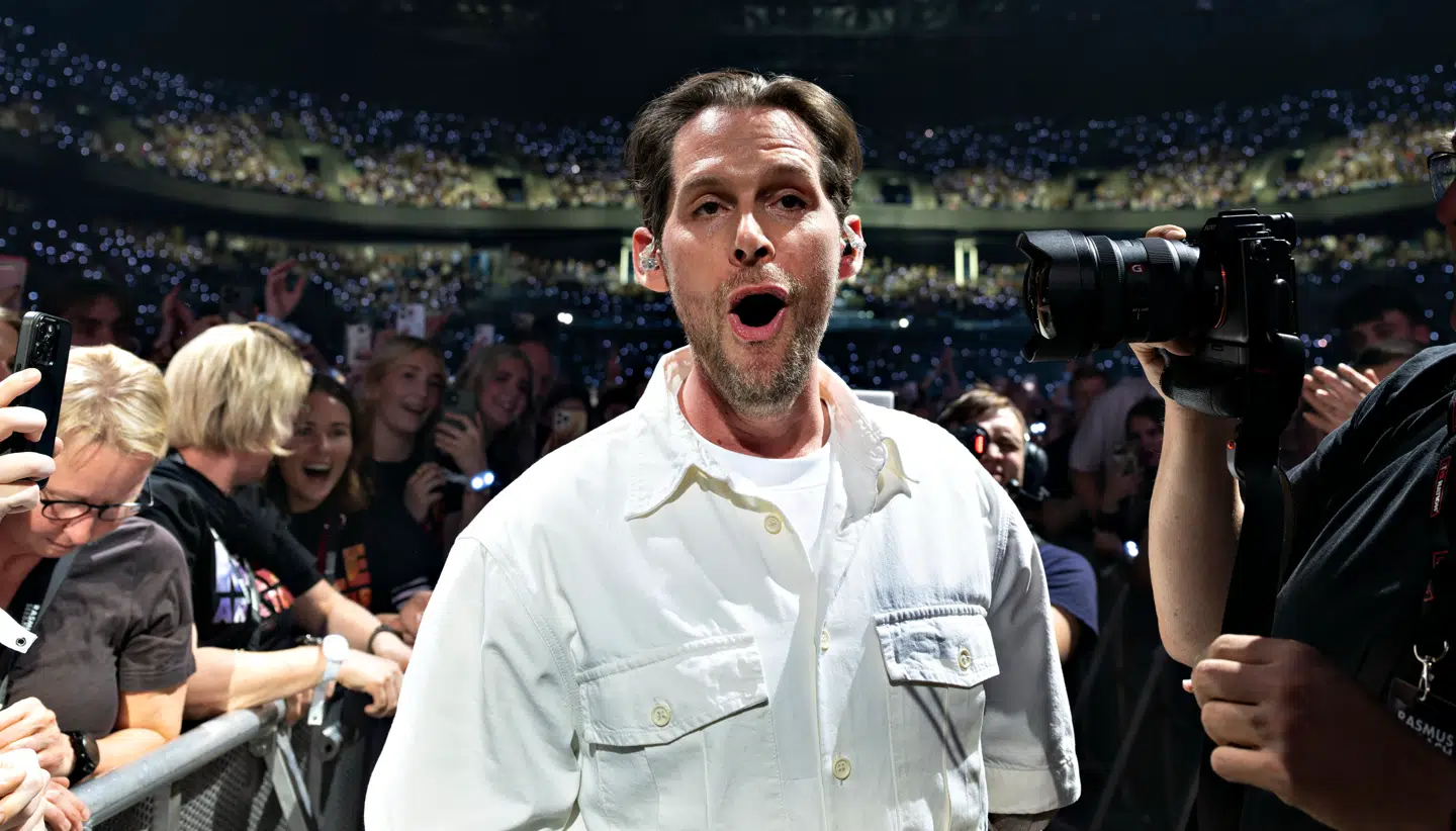 Rasmus Seebach leverede et brag af en koncert, men det var ikke nok til at indtage førstepladsen.